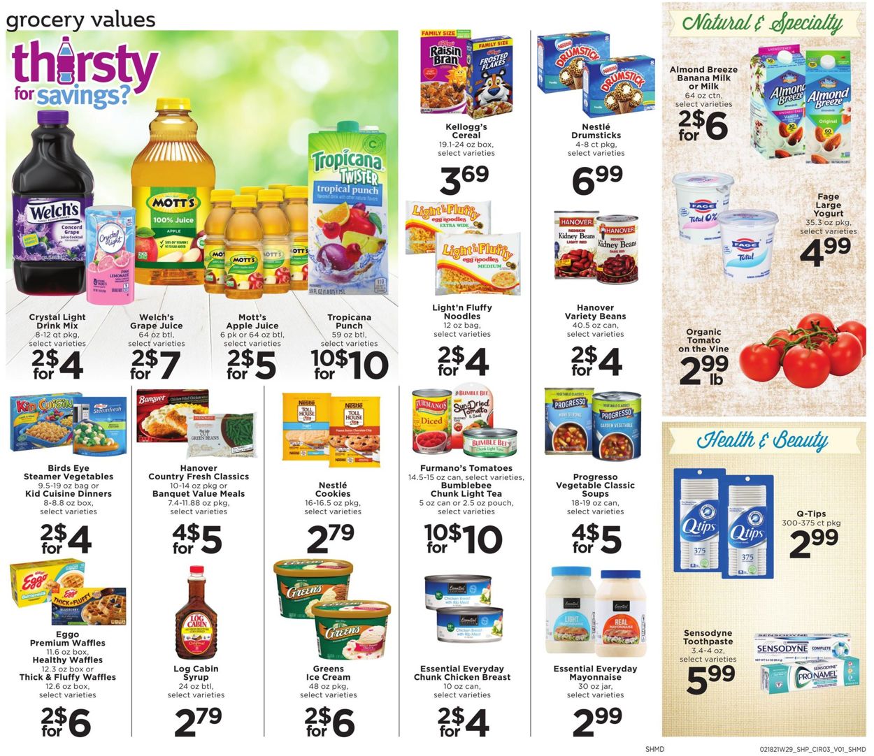 Catalogue Shoppers Food & Pharmacy from 02/18/2021