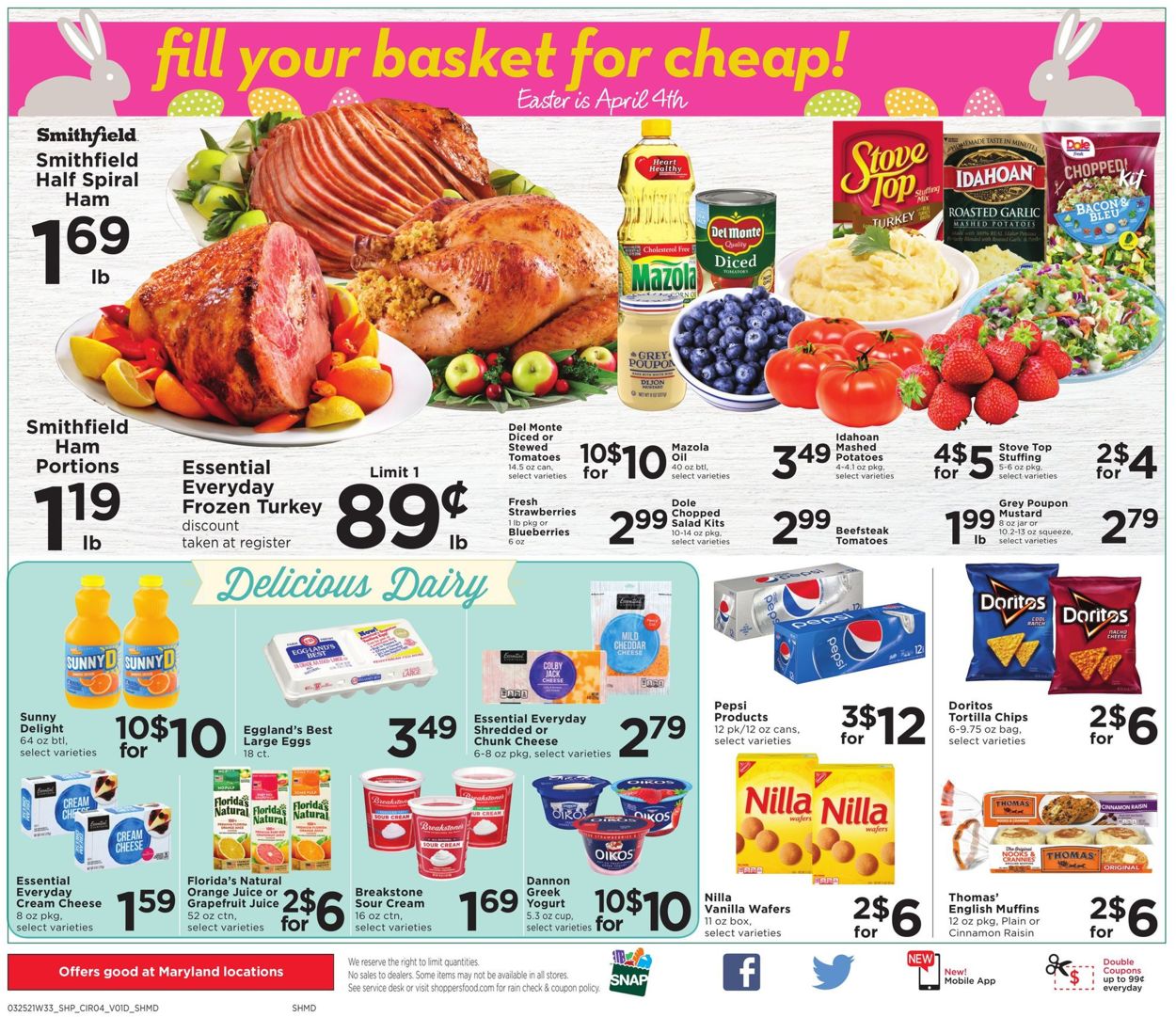 Catalogue Shoppers Food & Pharmacy from 03/25/2021