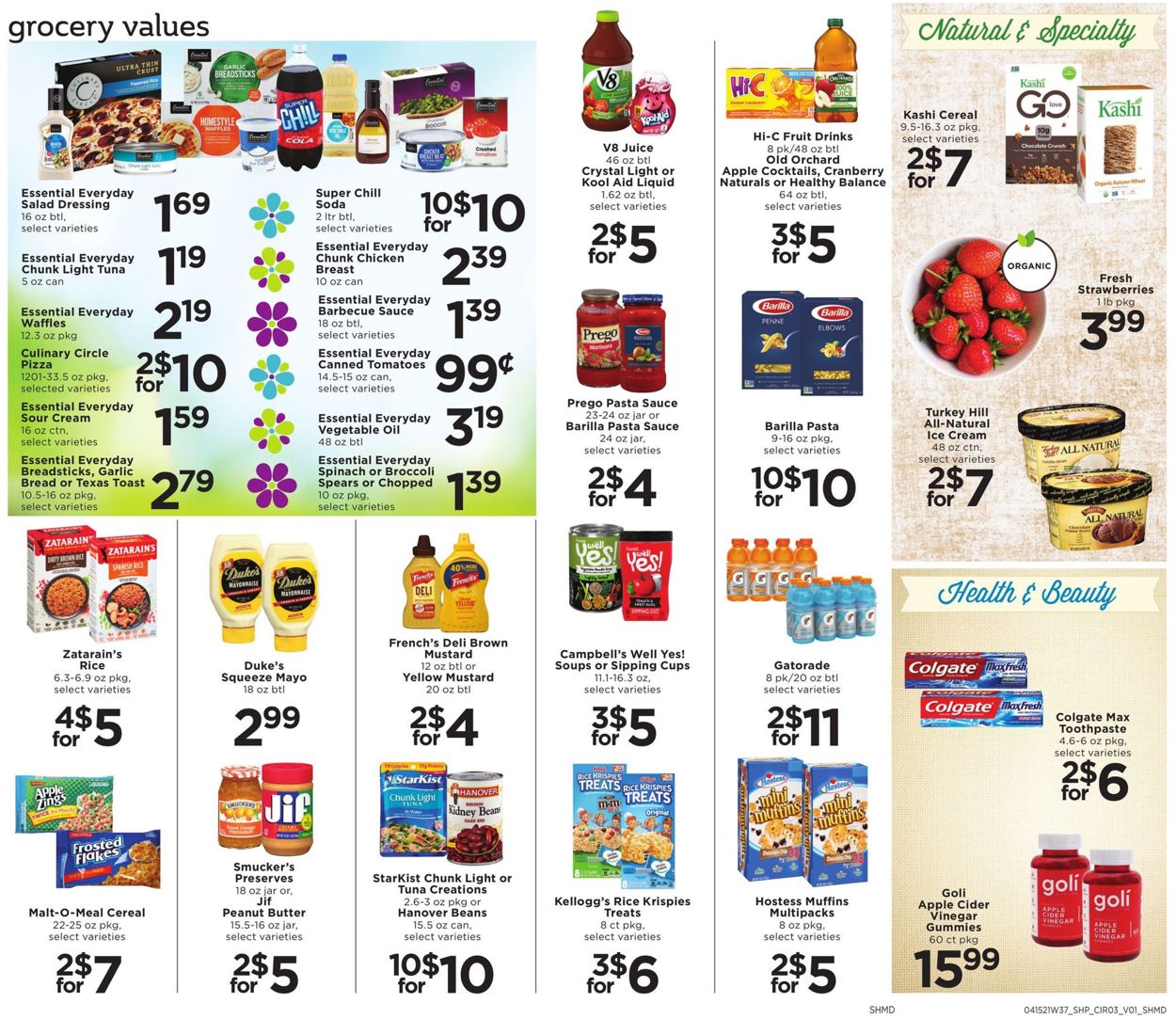 Catalogue Shoppers Food & Pharmacy from 04/15/2021