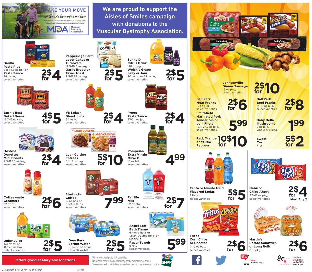 Catalogue Shoppers Food & Pharmacy from 07/15/2021