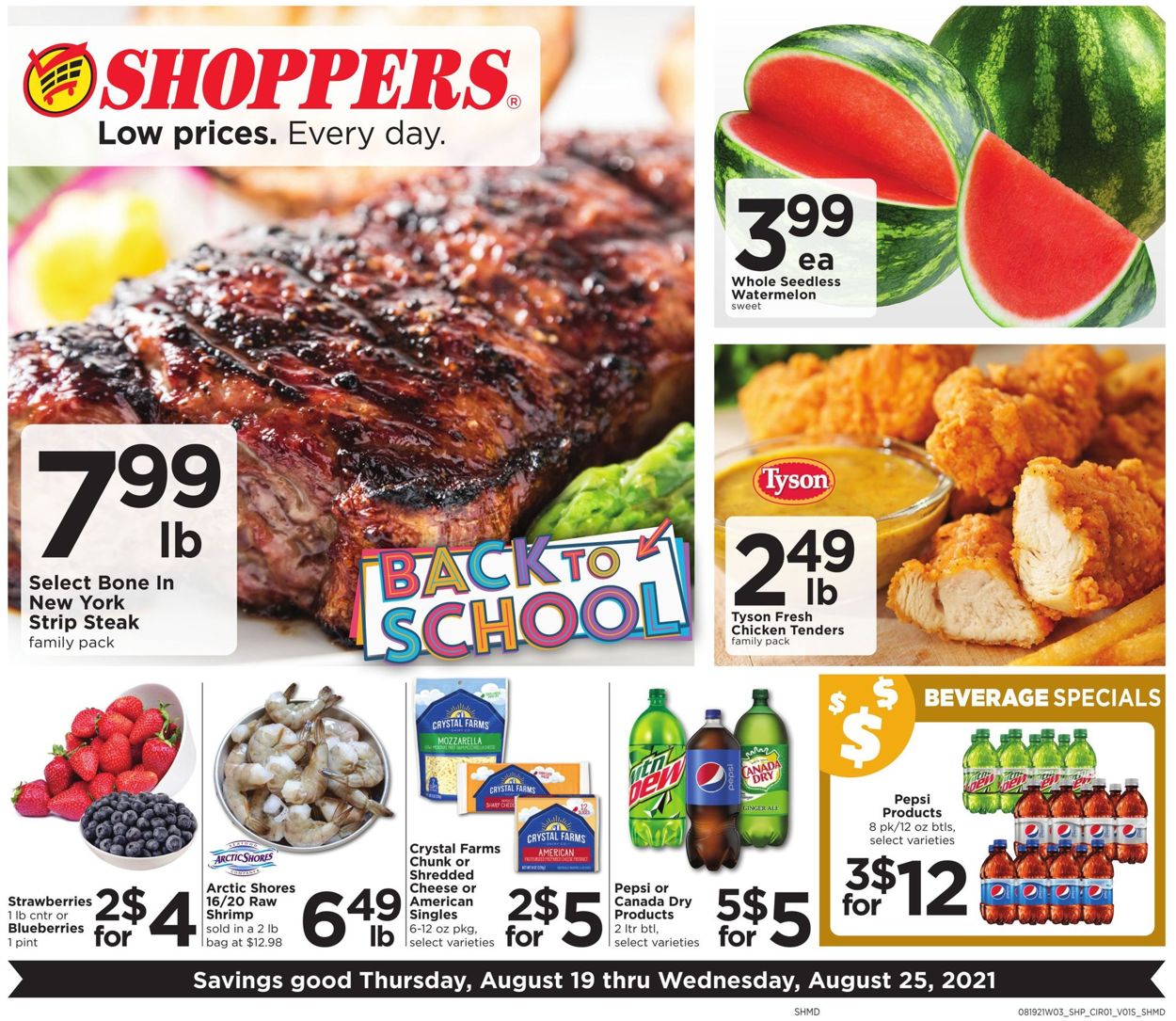 Catalogue Shoppers Food & Pharmacy from 08/19/2021