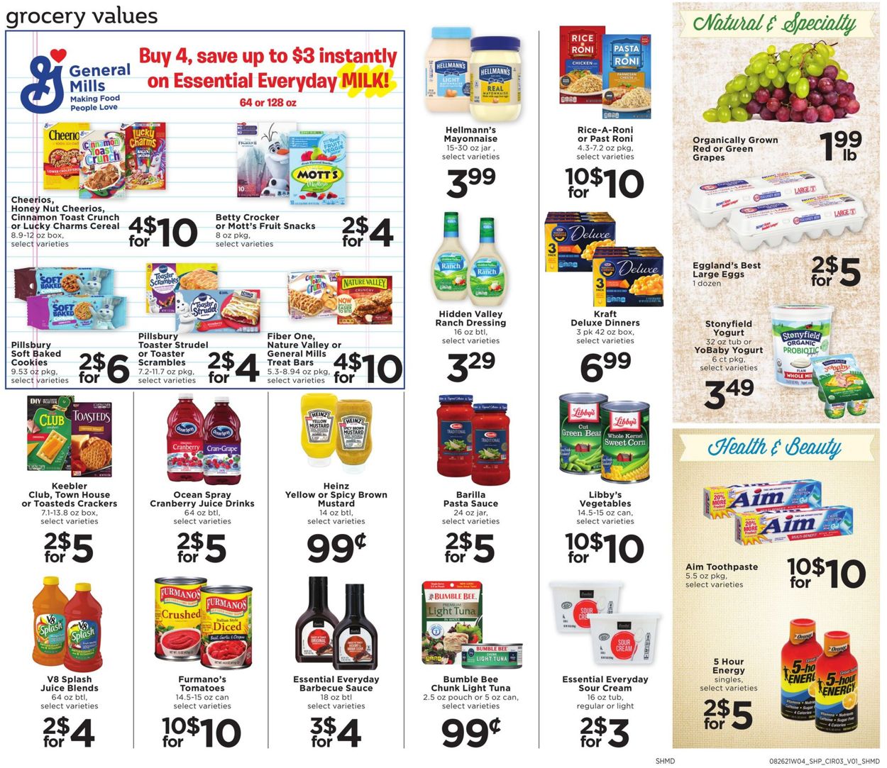 Catalogue Shoppers Food & Pharmacy from 08/26/2021