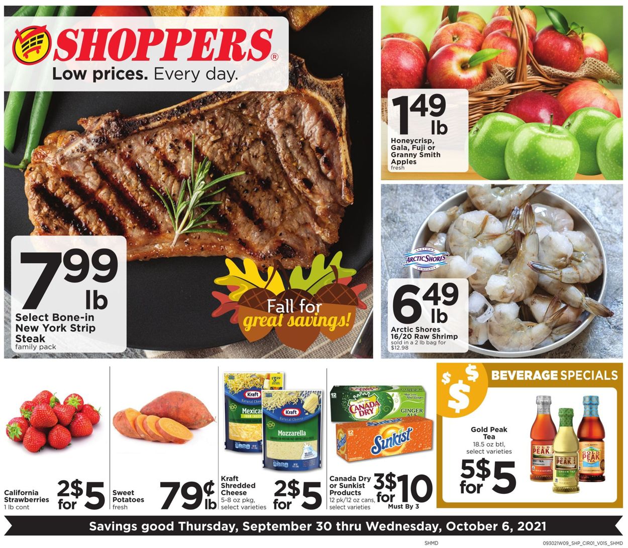 Catalogue Shoppers Food & Pharmacy from 09/30/2021