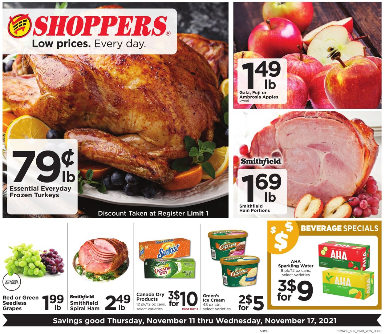 Catalogue Shoppers Food & Pharmacy from 11/11/2021