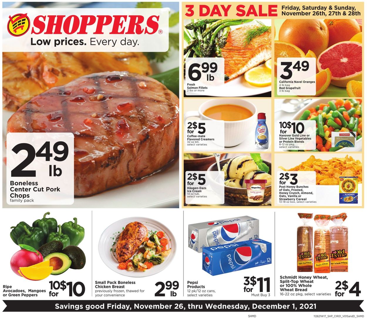 Catalogue Shoppers Food & Pharmacy from 11/26/2021