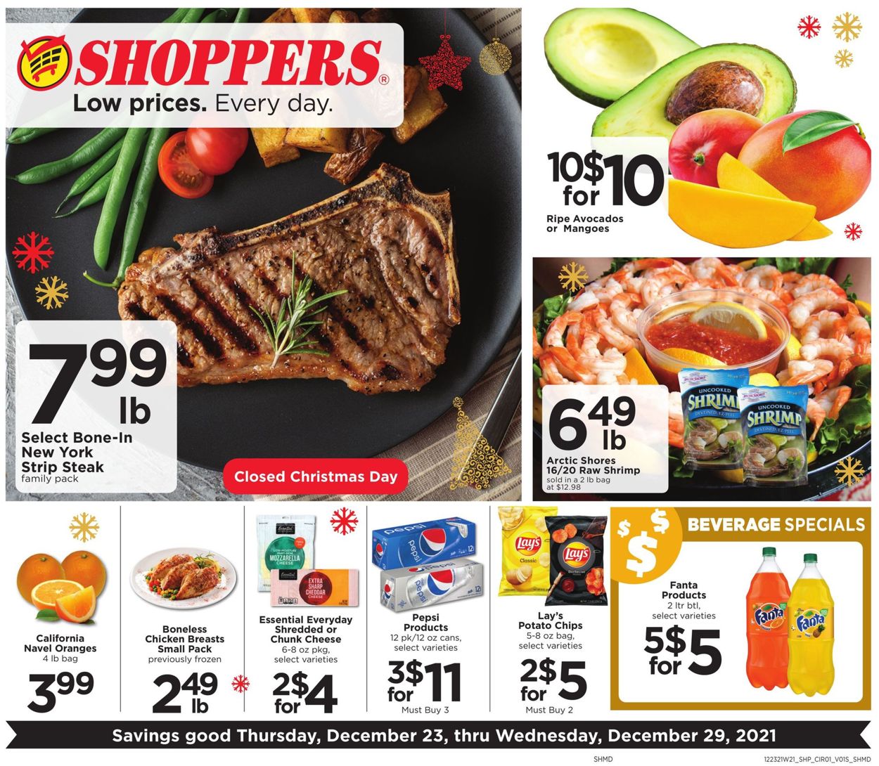 Catalogue Shoppers Food & Pharmacy from 12/23/2021