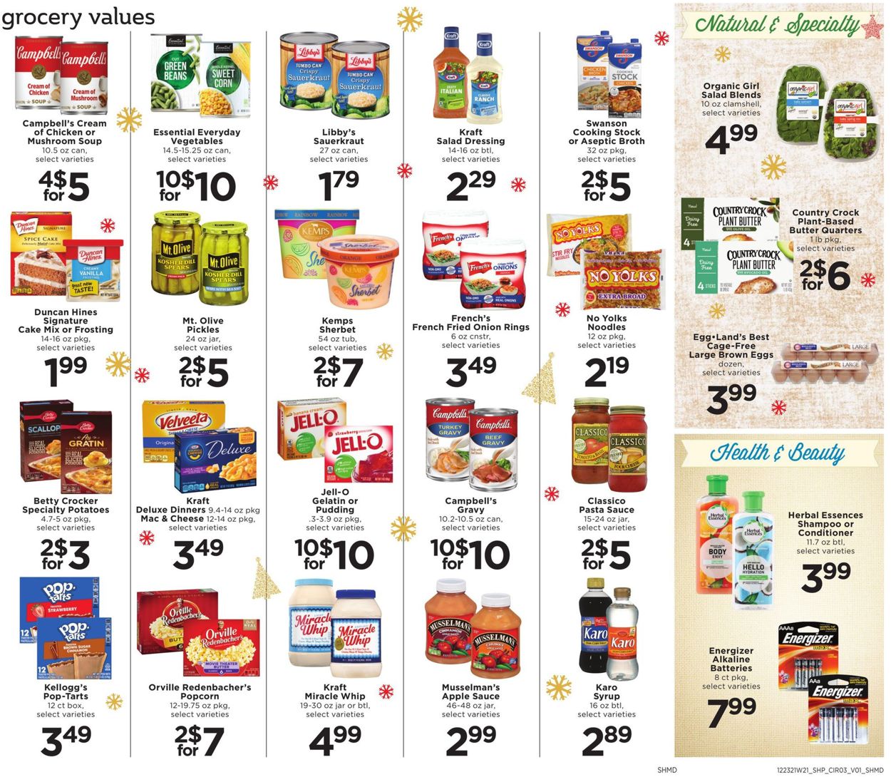 Catalogue Shoppers Food & Pharmacy from 12/23/2021