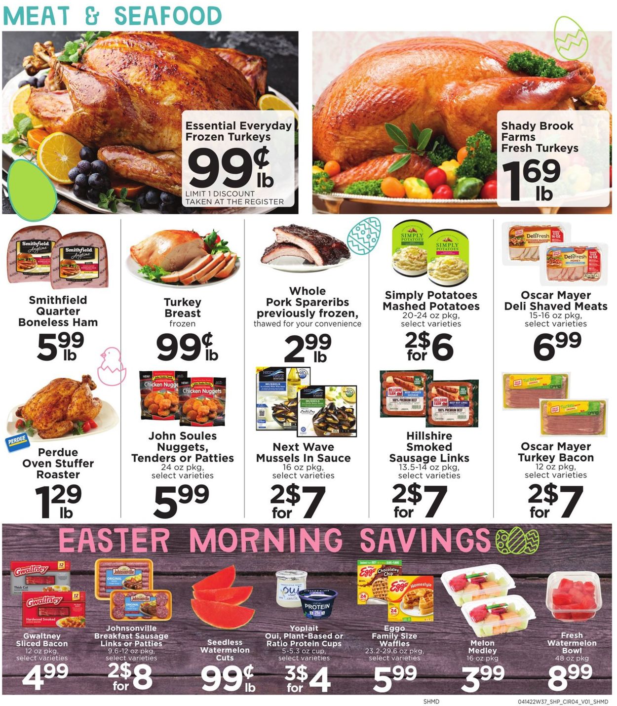 Catalogue Shoppers Food & Pharmacy EASTER 2022 from 04/14/2022