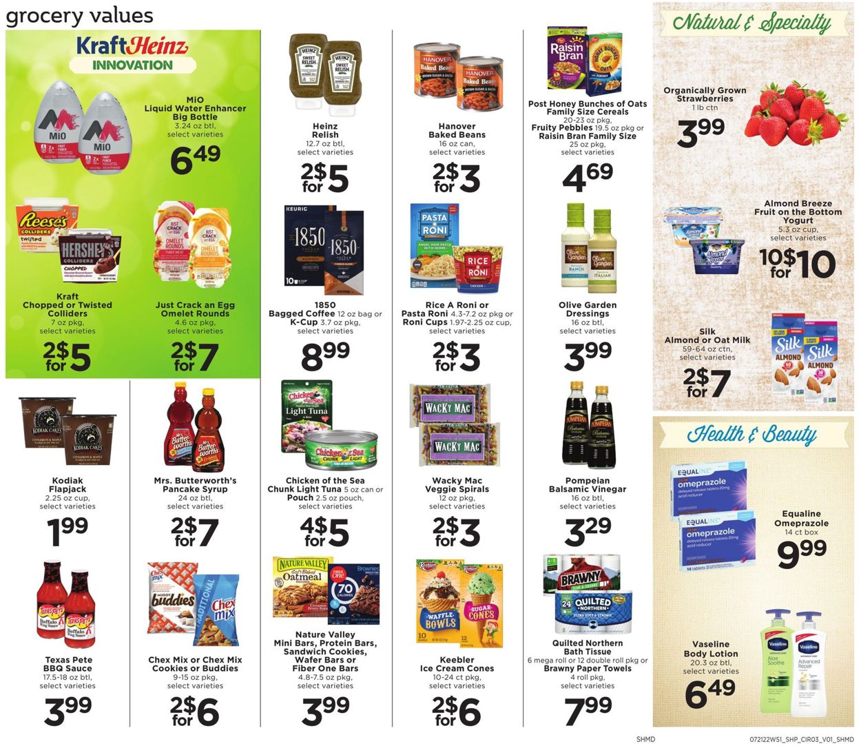 Catalogue Shoppers Food & Pharmacy from 07/21/2022