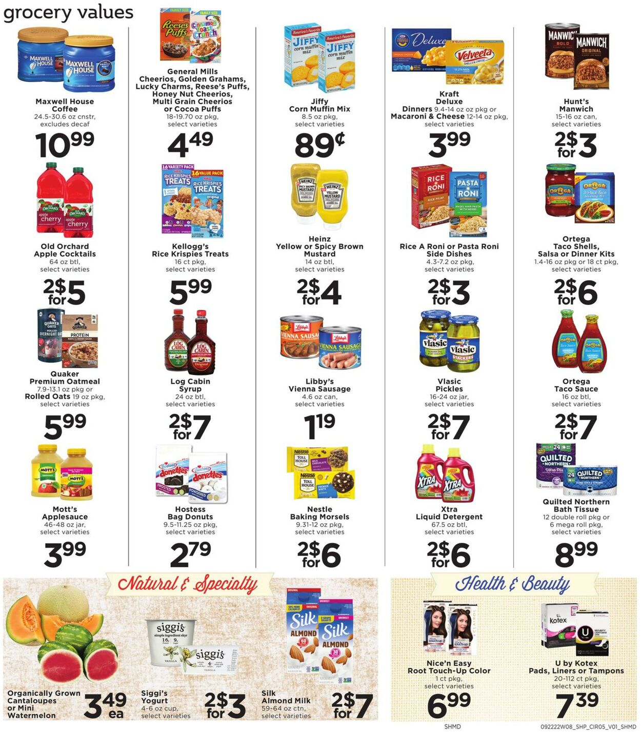 Catalogue Shoppers Food & Pharmacy from 09/22/2022
