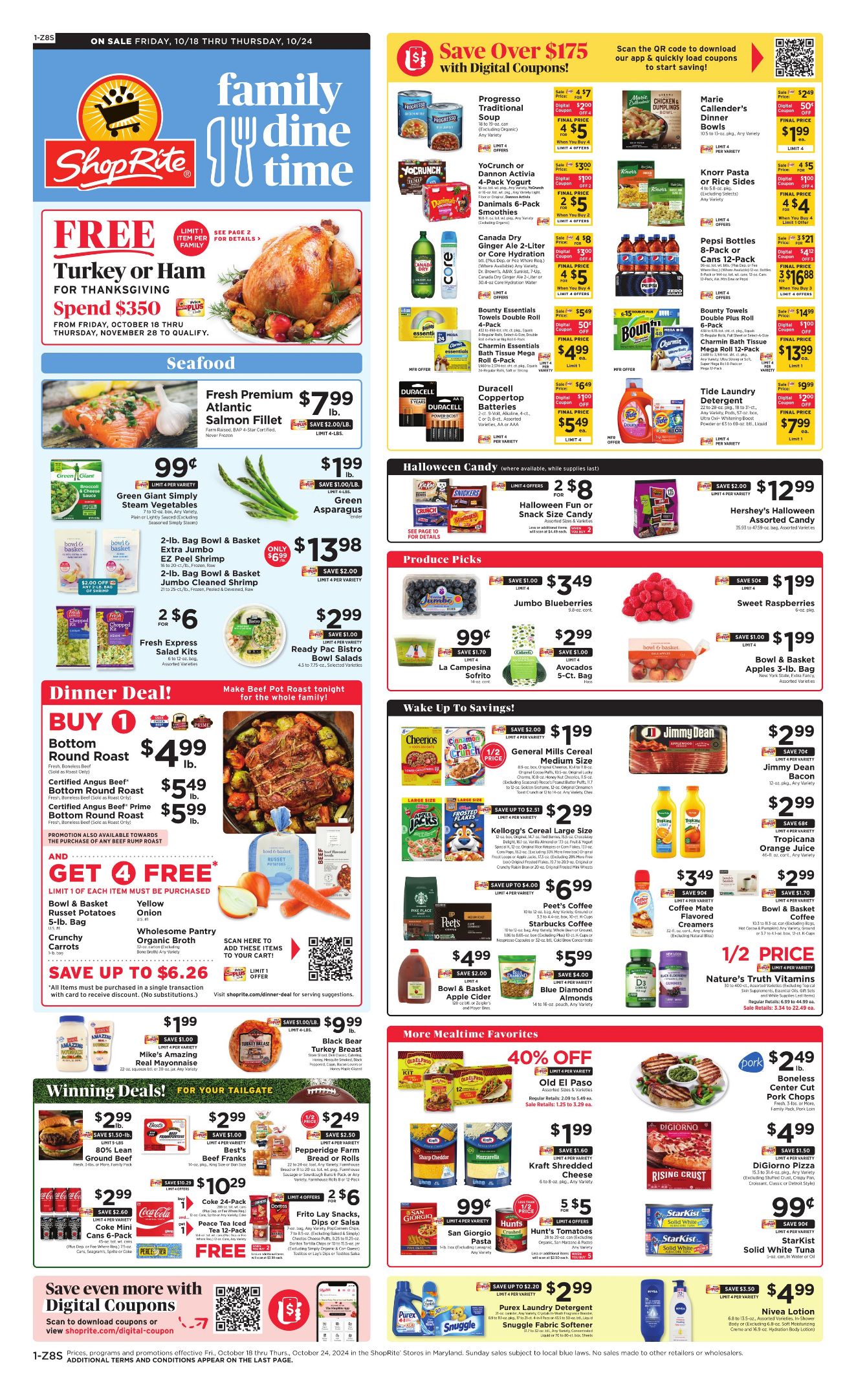 Catalogue ShopRite from 10/18/2024