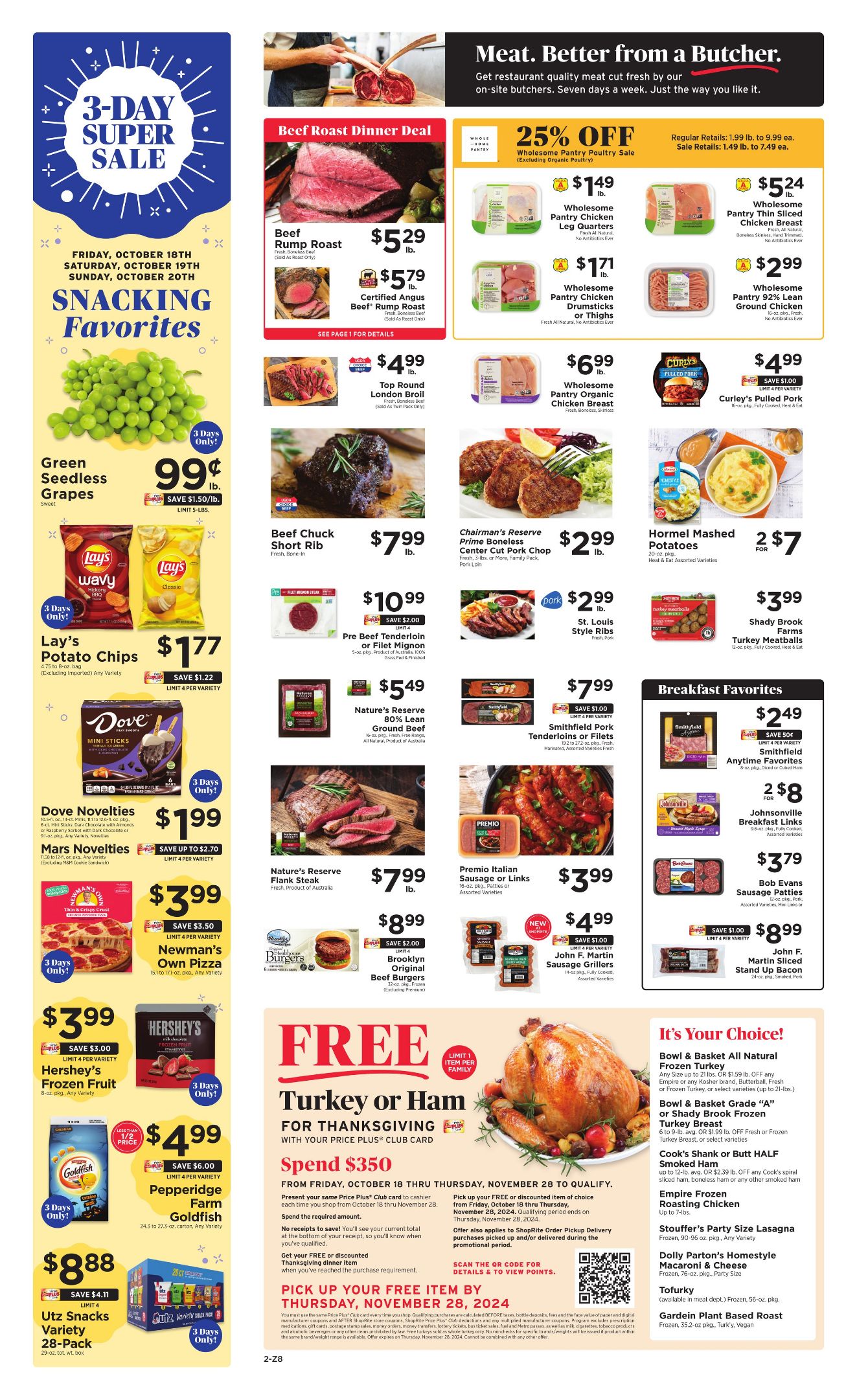 Catalogue ShopRite from 10/18/2024