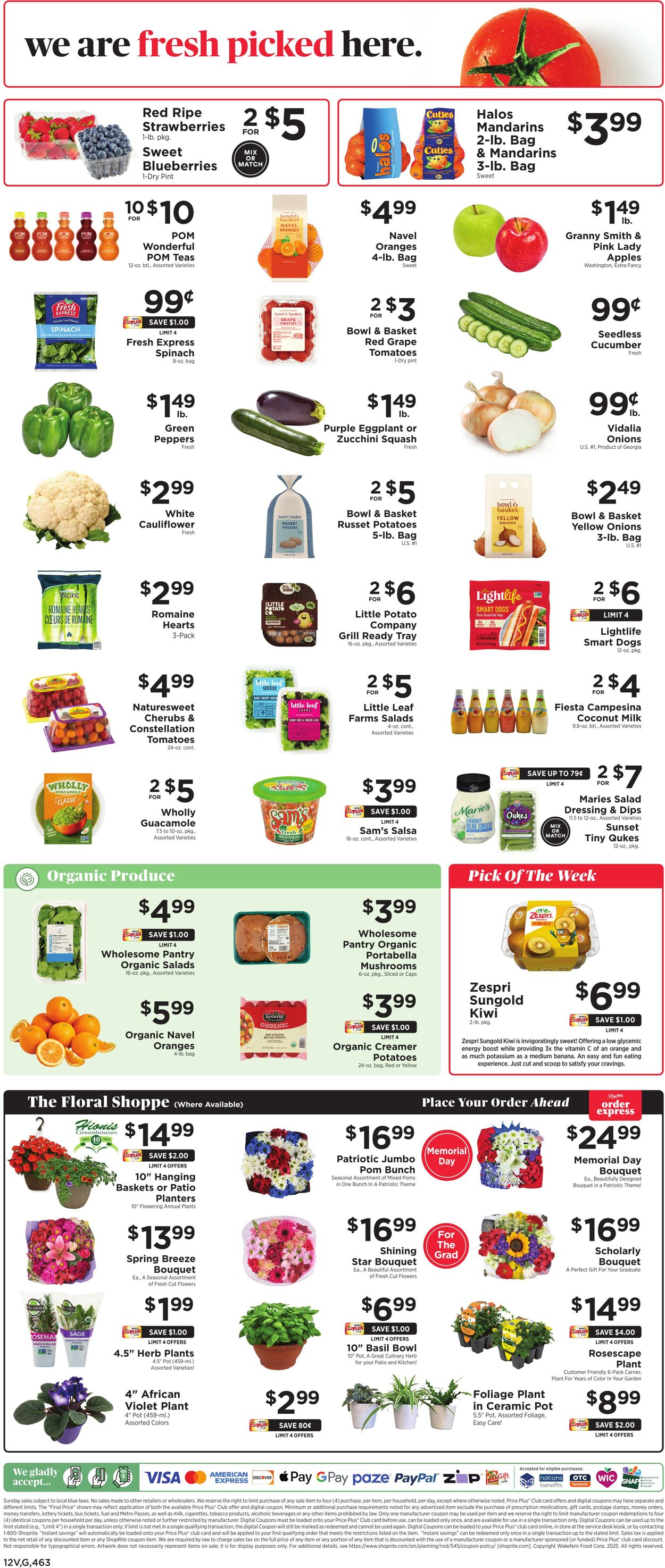 Catalogue ShopRite from 05/16/2025