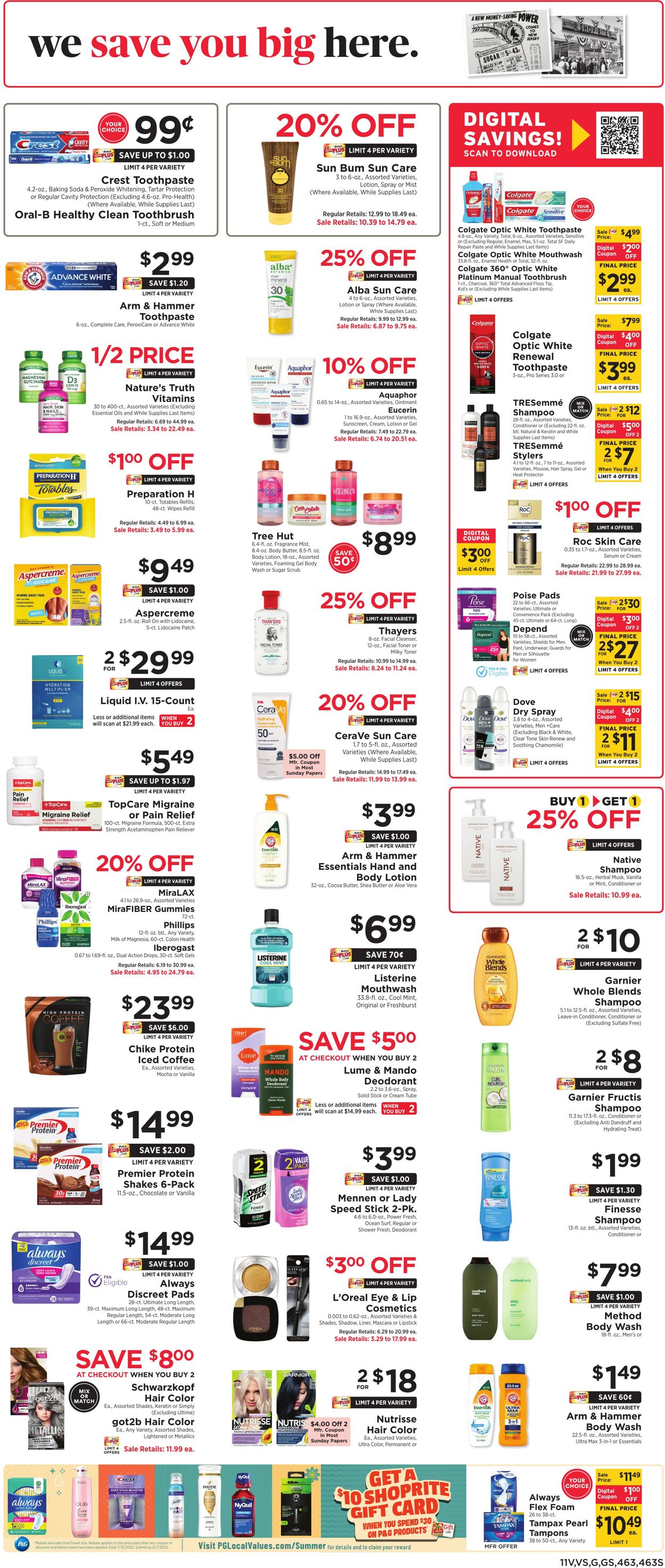 Catalogue ShopRite from 06/20/2025