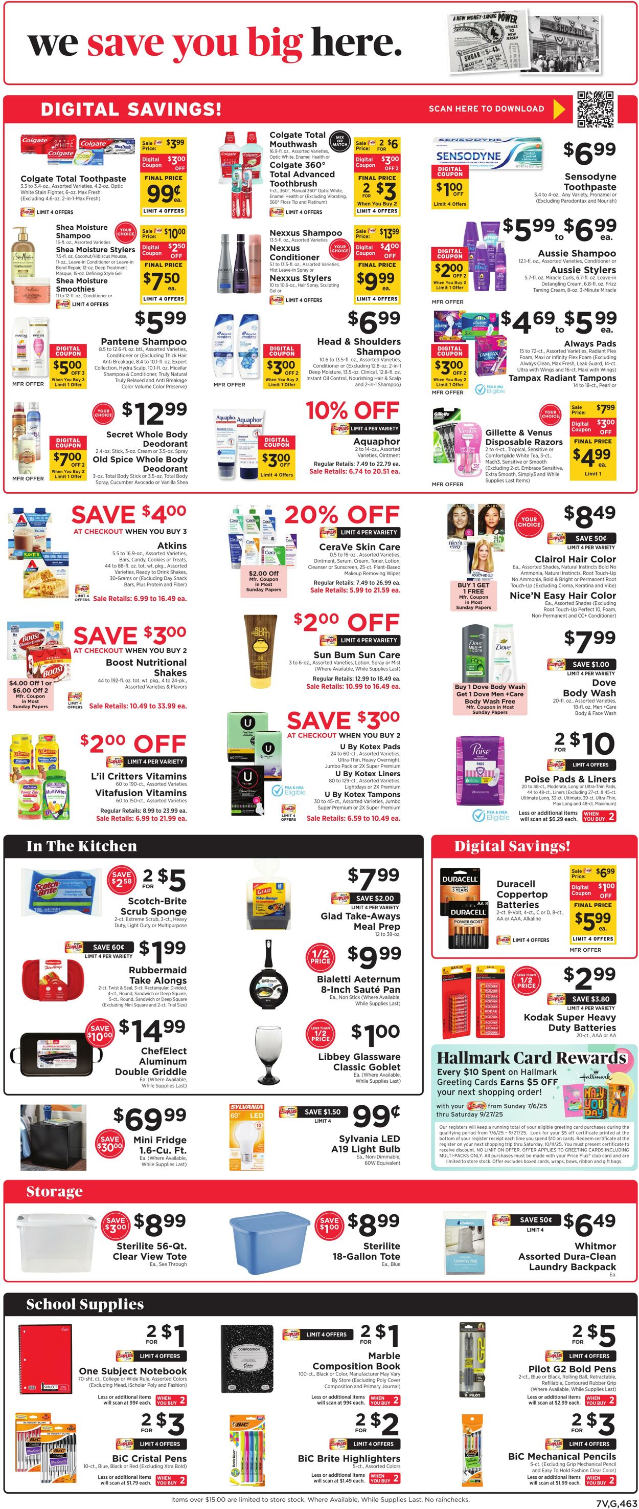 Catalogue ShopRite from 07/10/2025