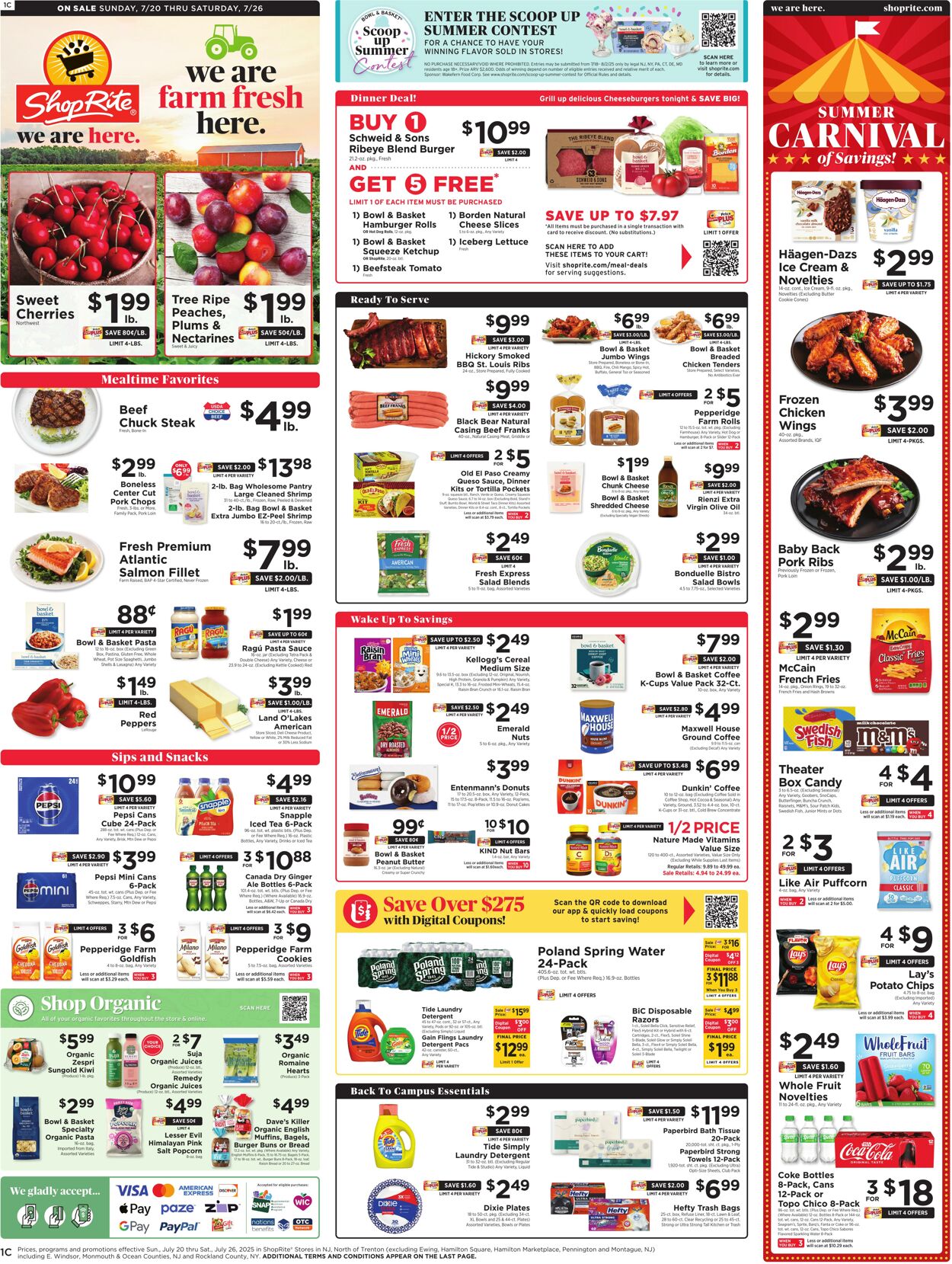 Catalogue ShopRite from 07/17/2025