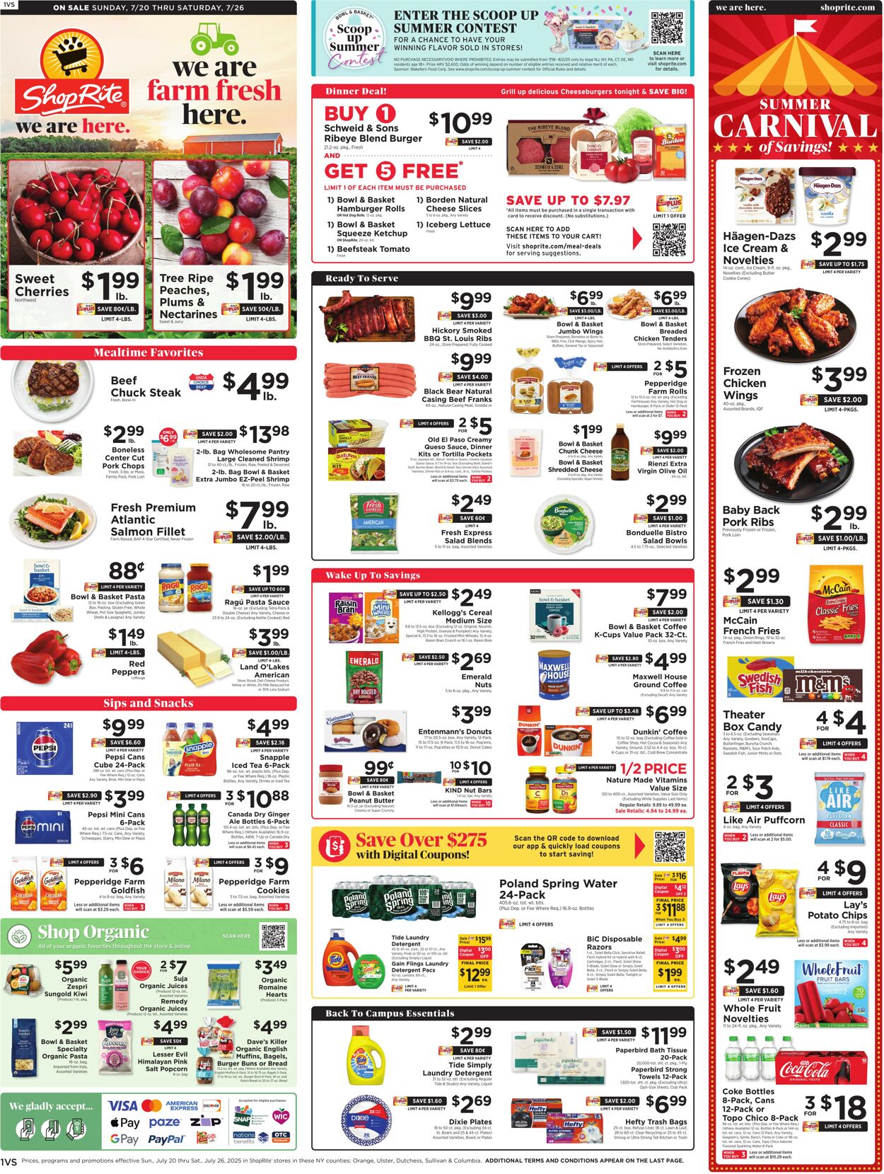 Catalogue ShopRite from 07/17/2025