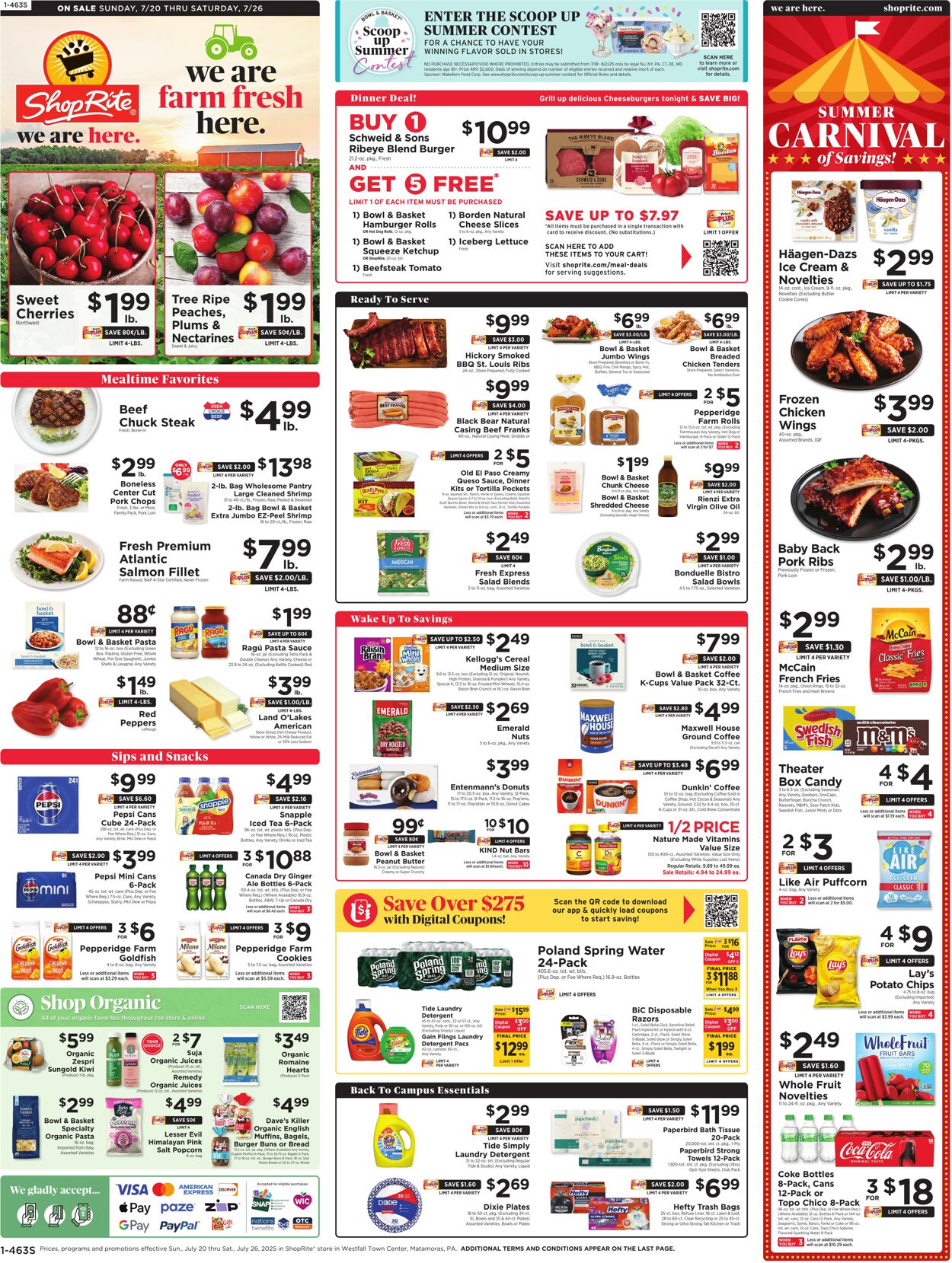 Catalogue ShopRite from 07/17/2025