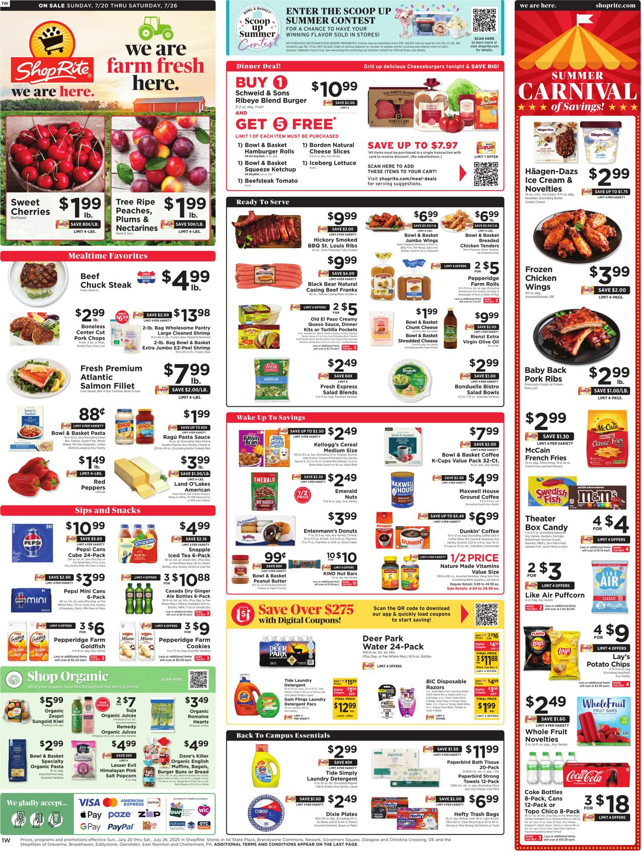 Catalogue ShopRite from 07/17/2025