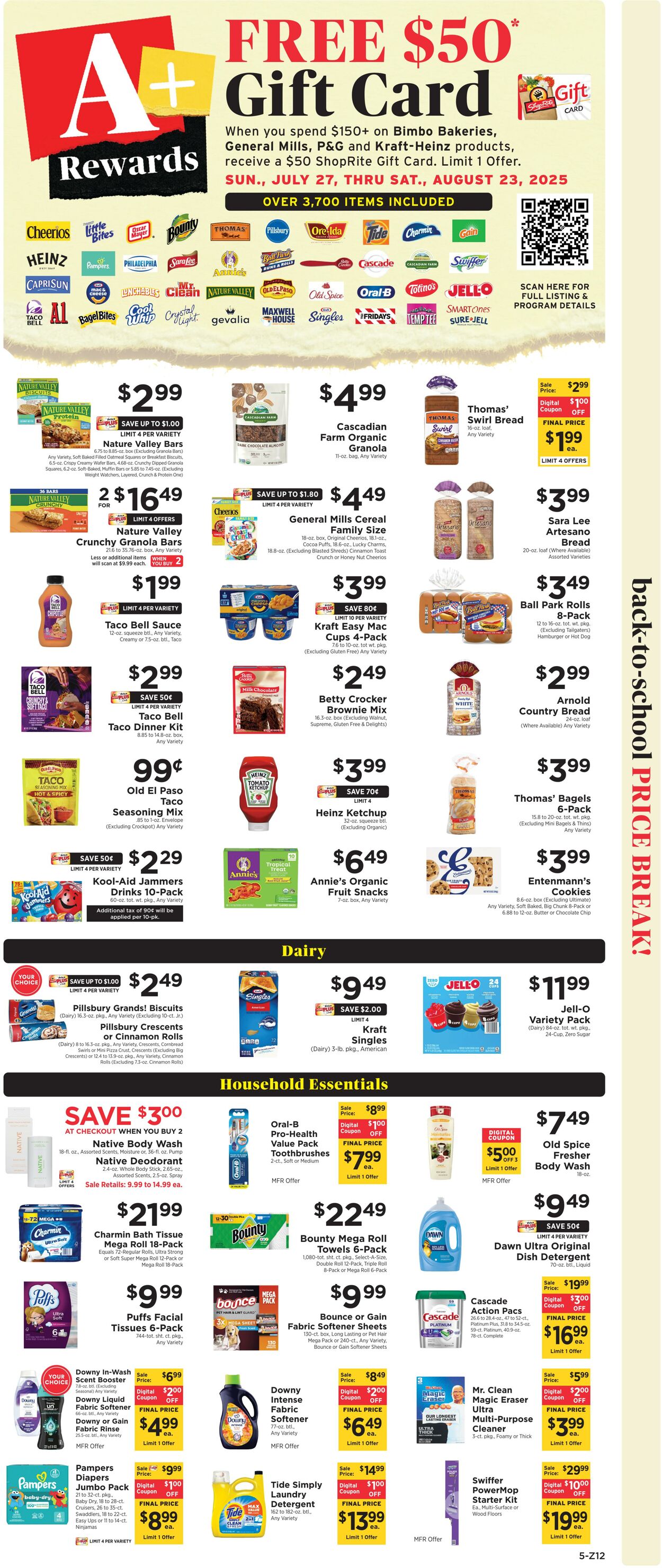 Catalogue ShopRite from 07/31/2025