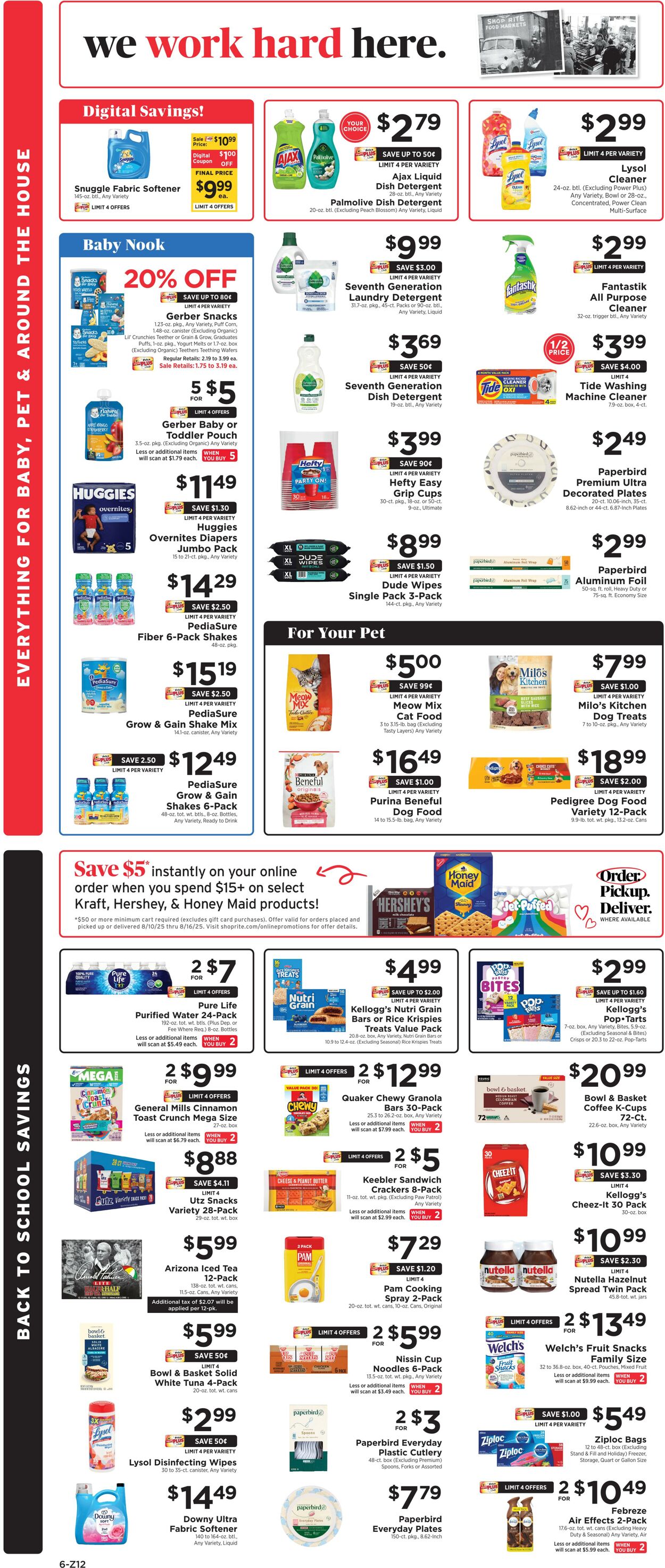 Catalogue ShopRite from 08/07/2025