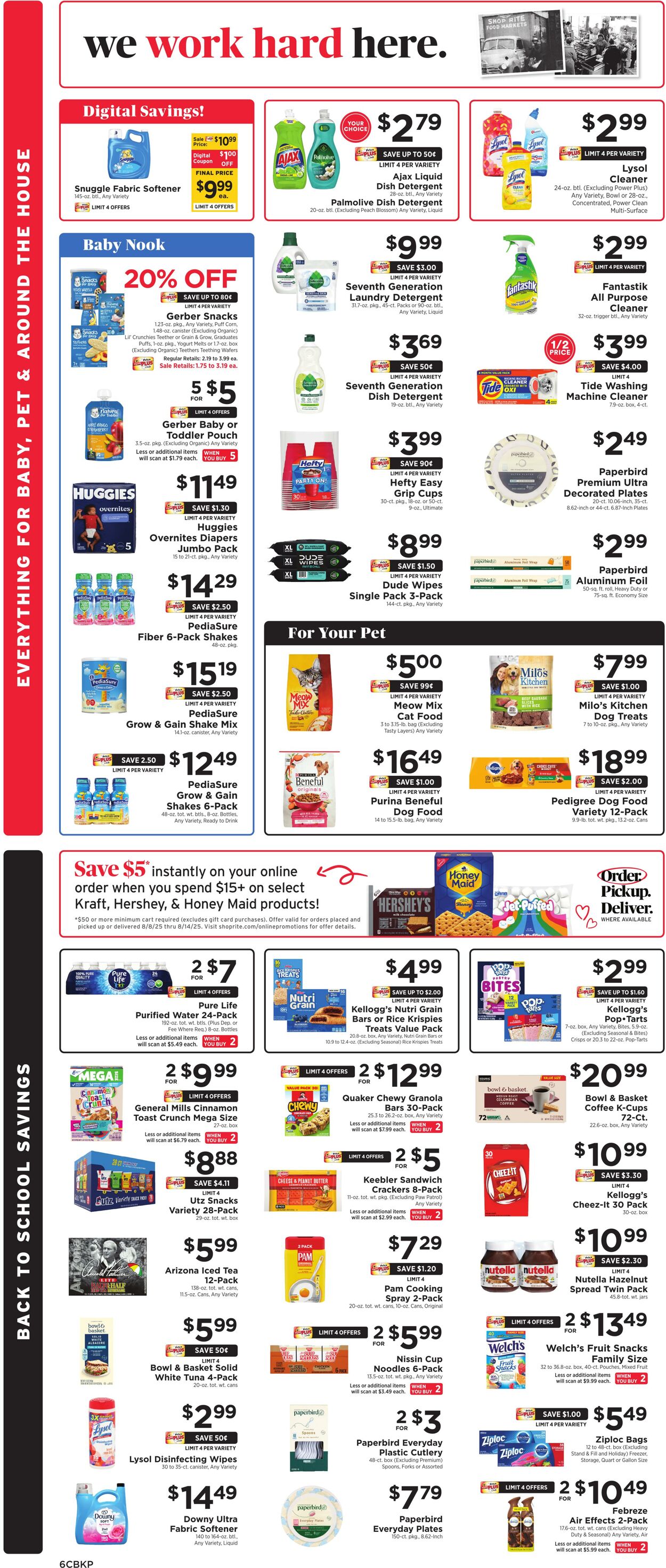 Catalogue ShopRite from 08/07/2025