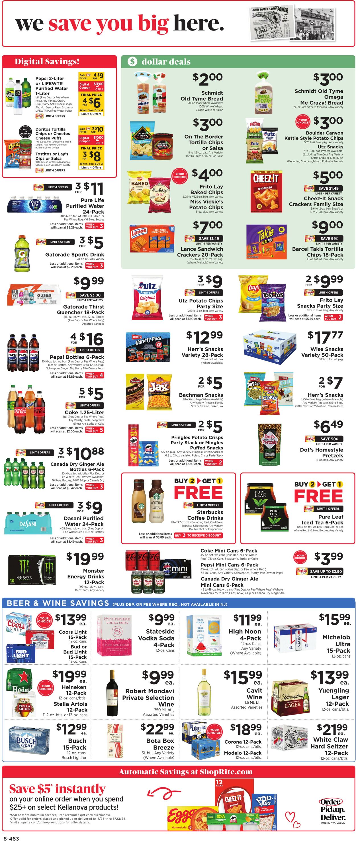 Catalogue ShopRite from 08/14/2025