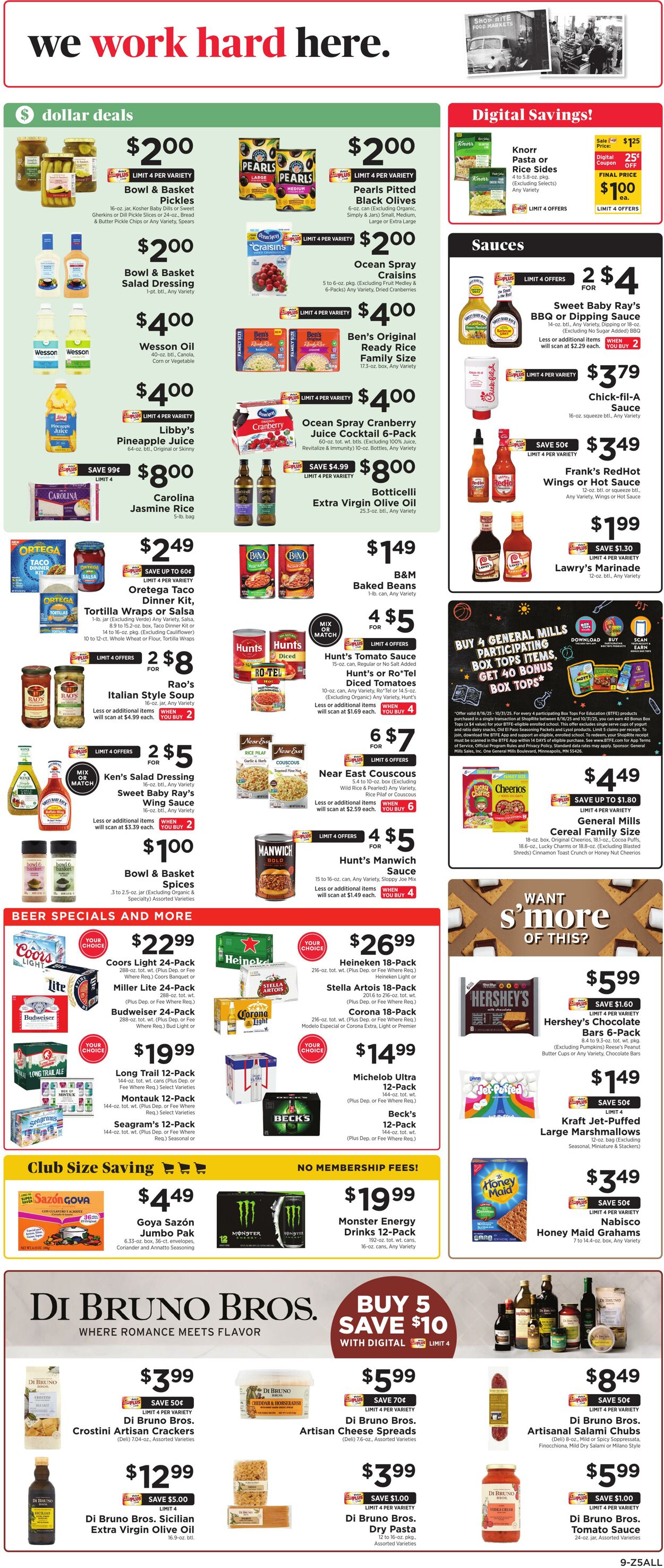 Catalogue ShopRite from 08/14/2025