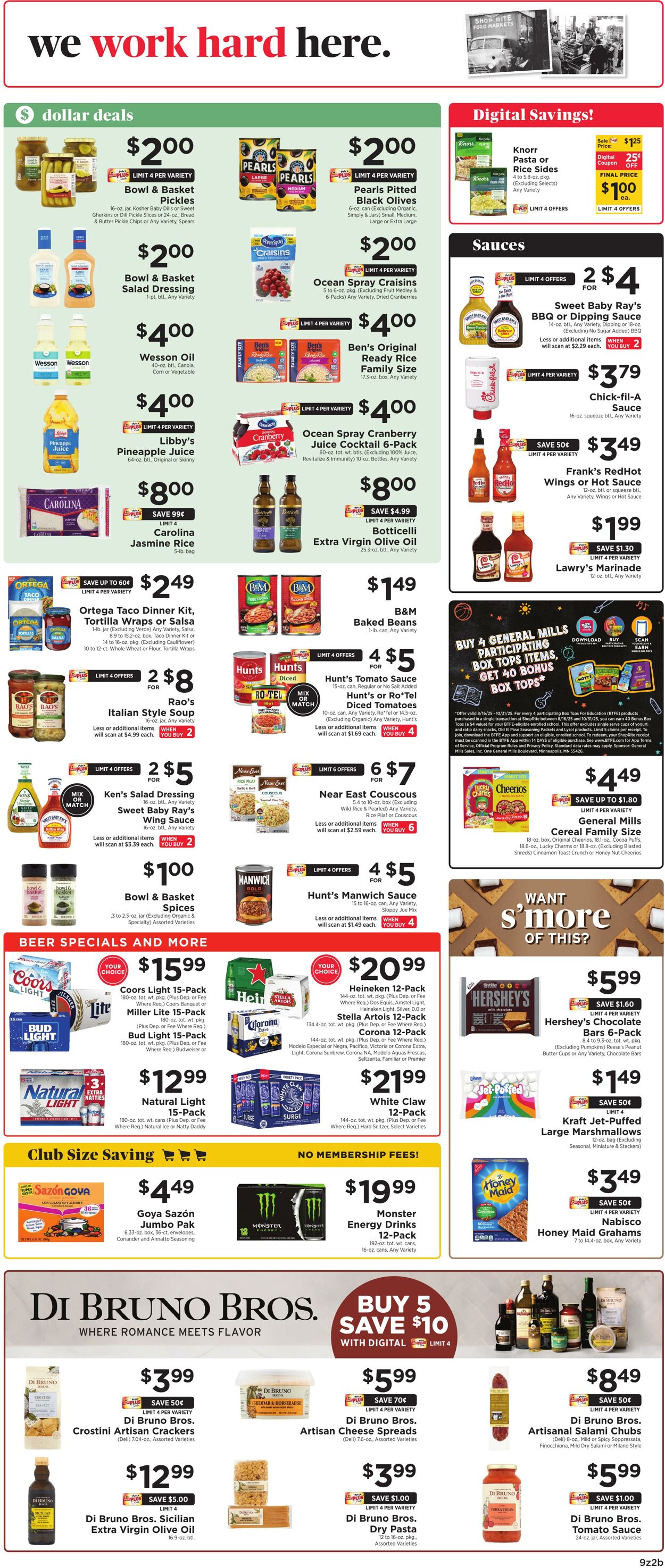 Catalogue ShopRite from 08/14/2025