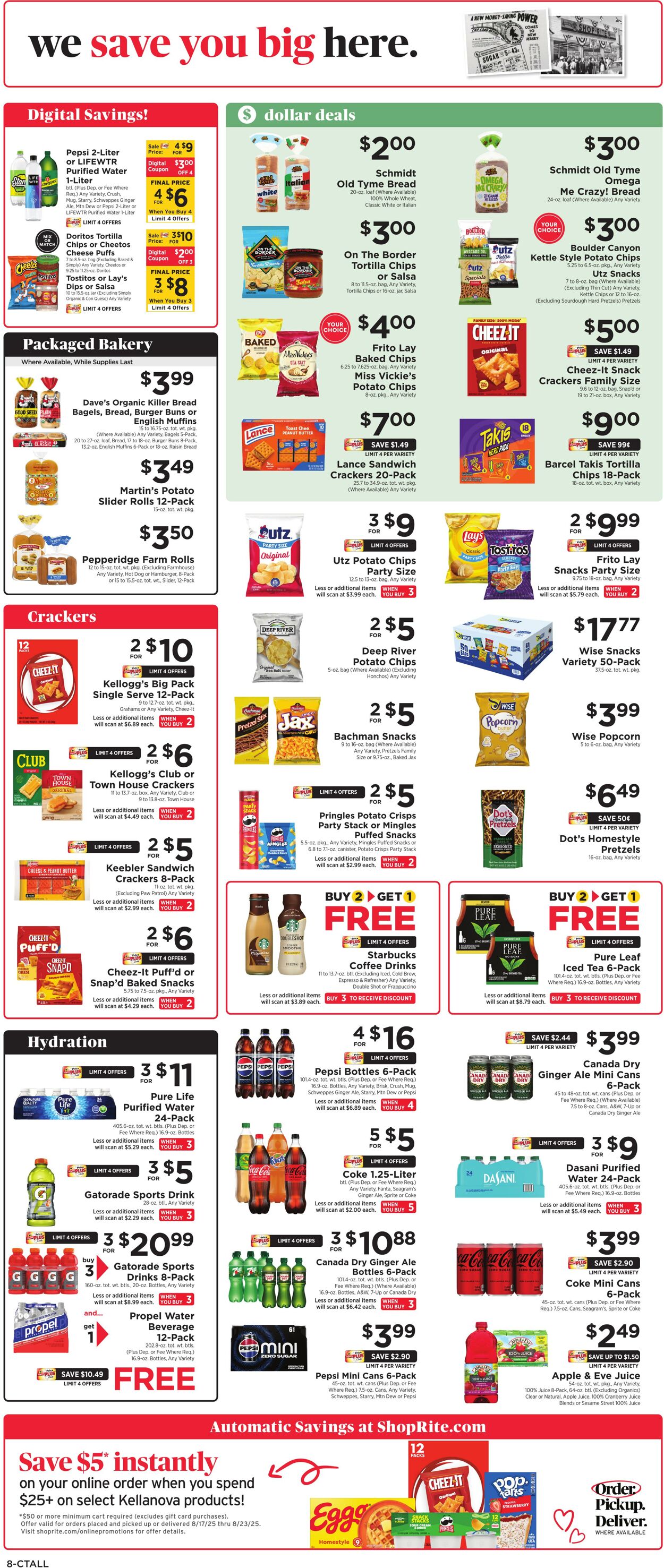 Catalogue ShopRite from 08/14/2025
