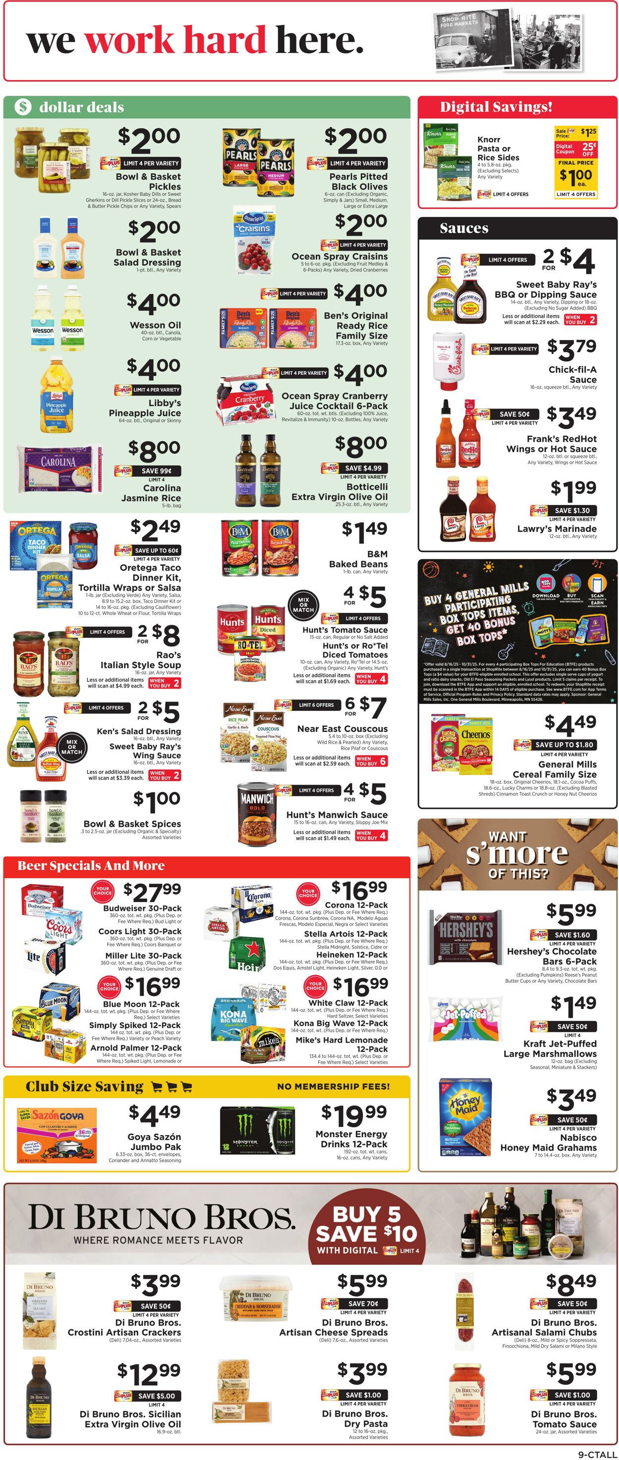 Catalogue ShopRite from 08/14/2025