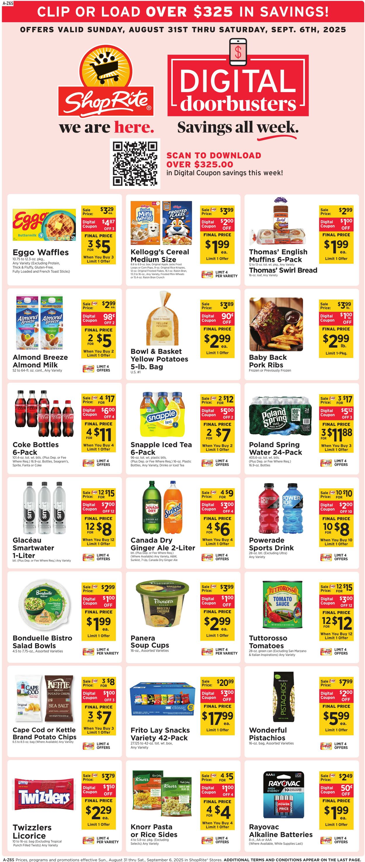 Catalogue ShopRite from 08/28/2025