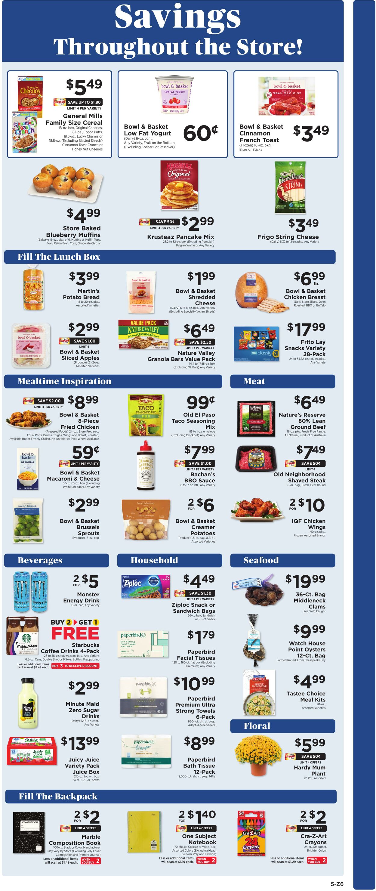 Catalogue ShopRite from 08/28/2025