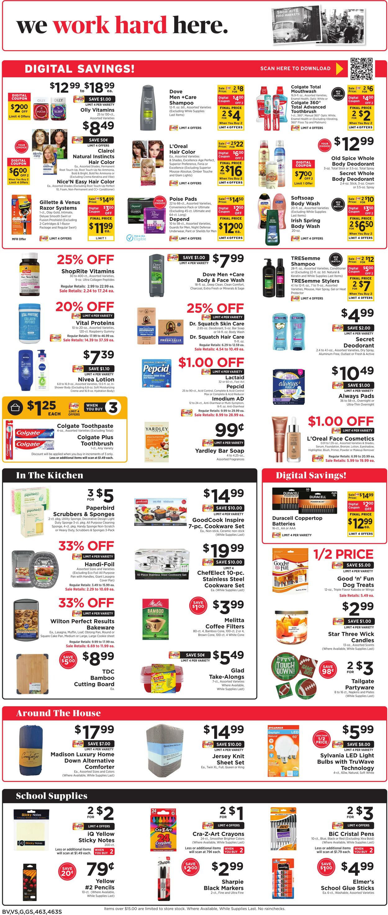 Catalogue ShopRite from 08/28/2025