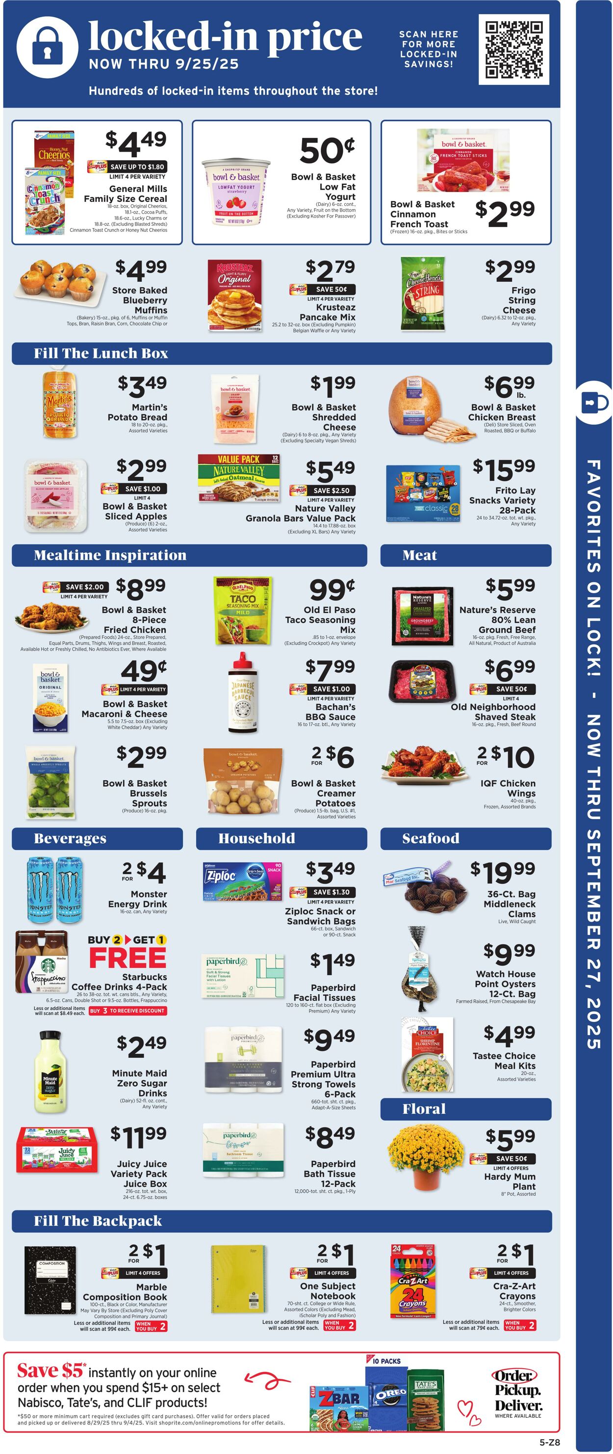 Catalogue ShopRite from 08/28/2025