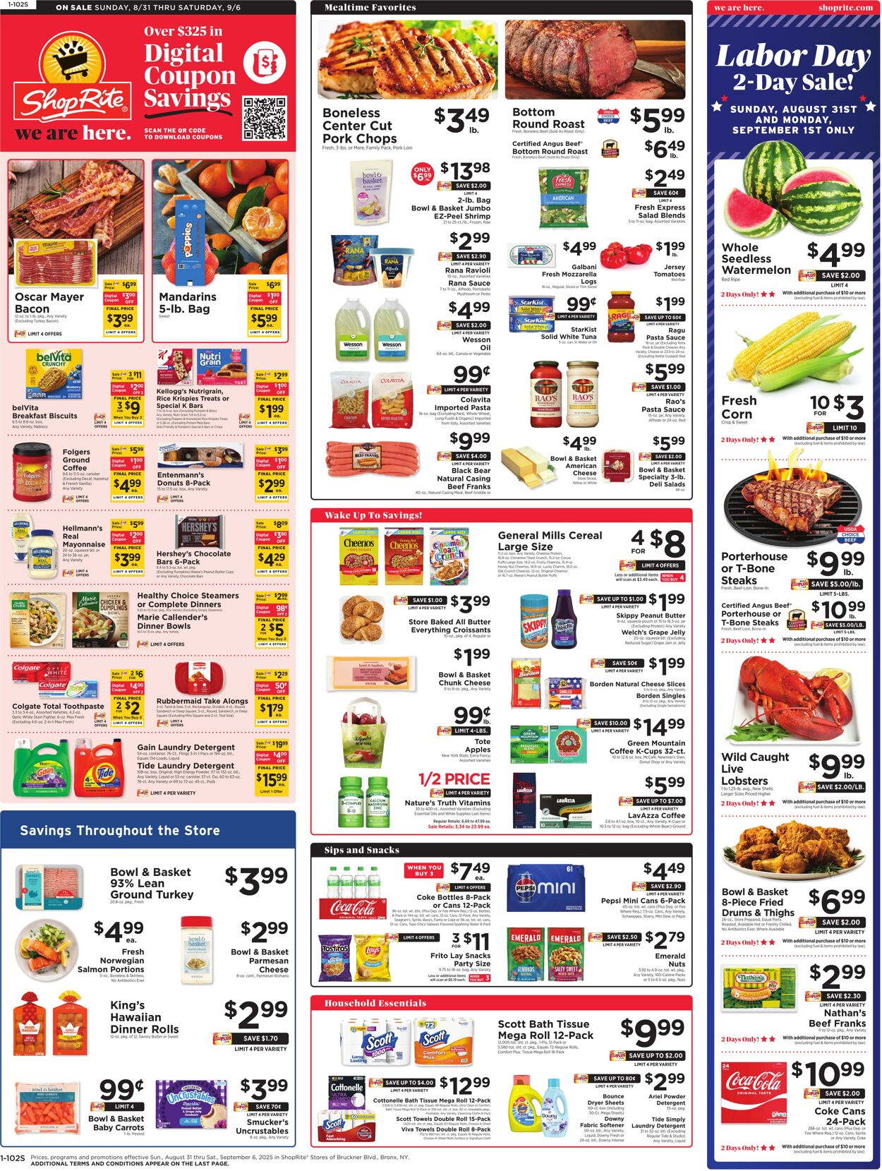 Catalogue ShopRite from 08/28/2025