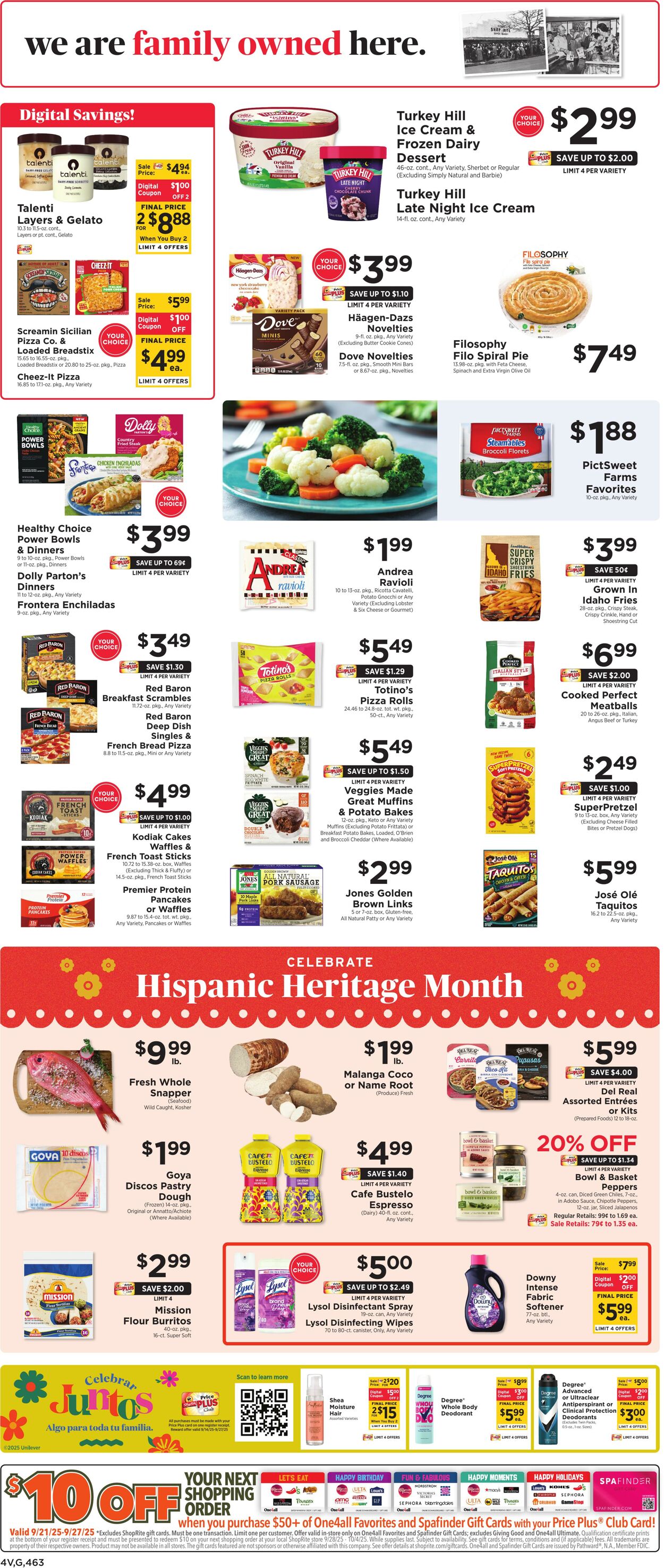 Catalogue ShopRite from 09/18/2025
