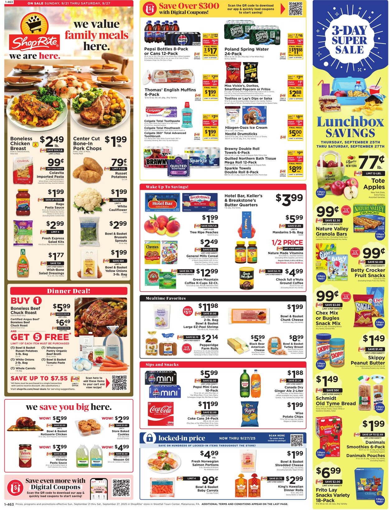 Catalogue ShopRite from 09/18/2025