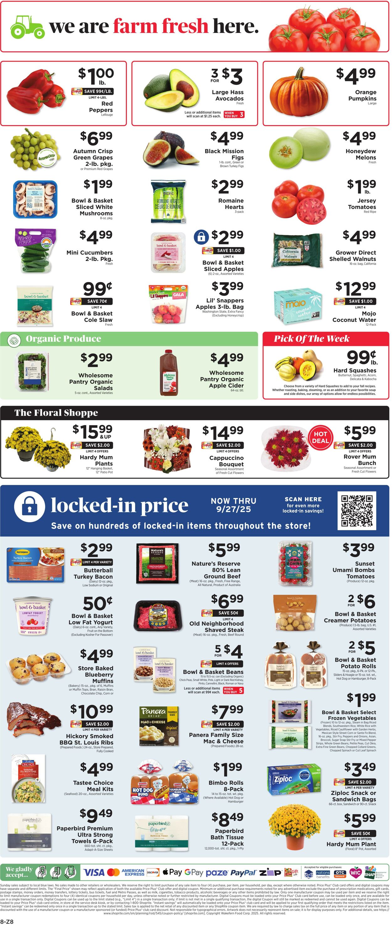 Catalogue ShopRite from 09/18/2025