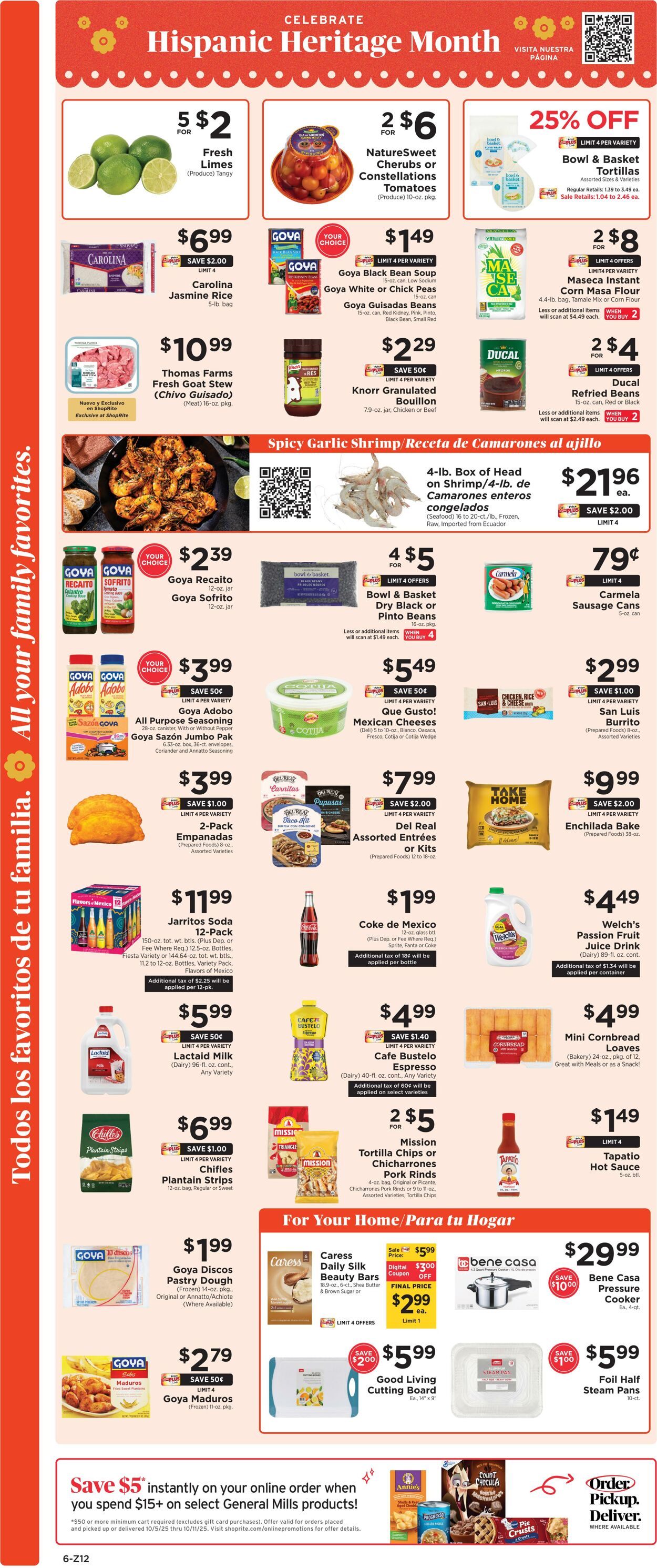 Catalogue ShopRite from 10/02/2025