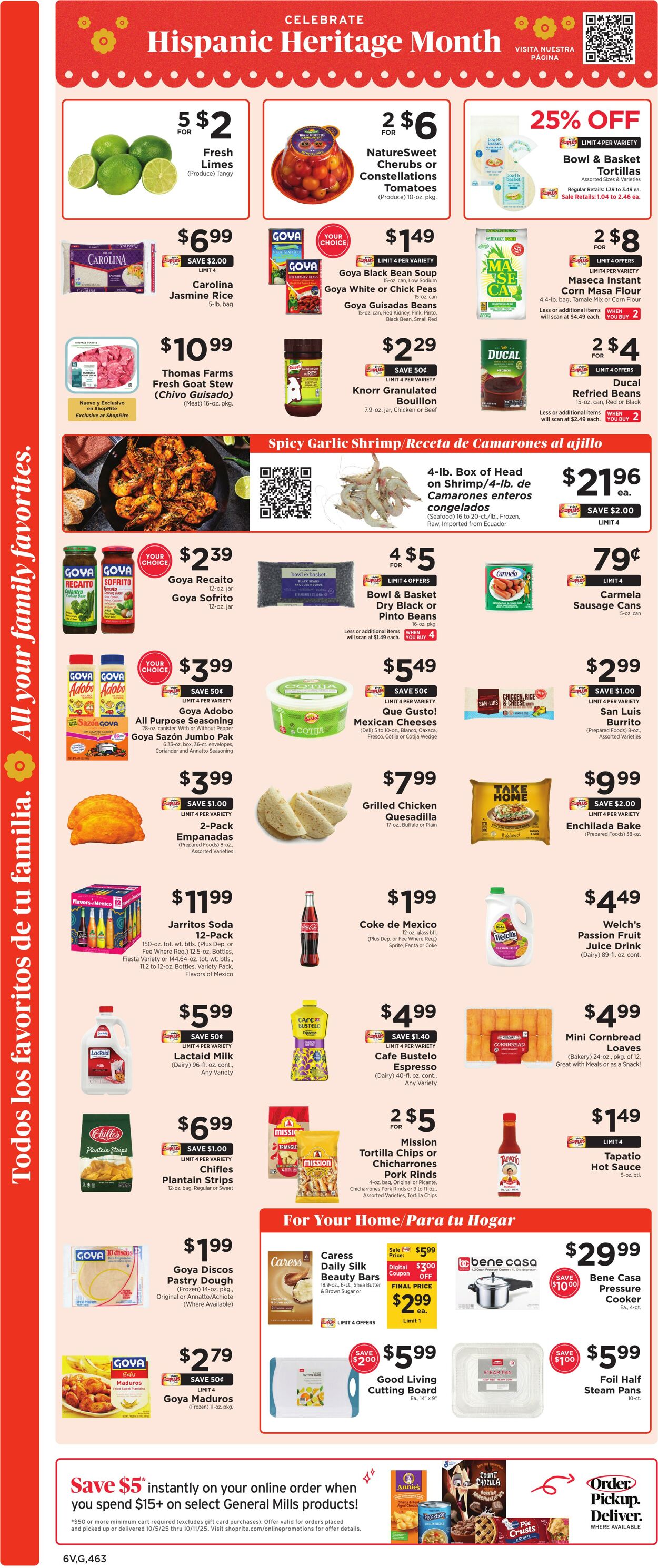 Catalogue ShopRite from 10/02/2025