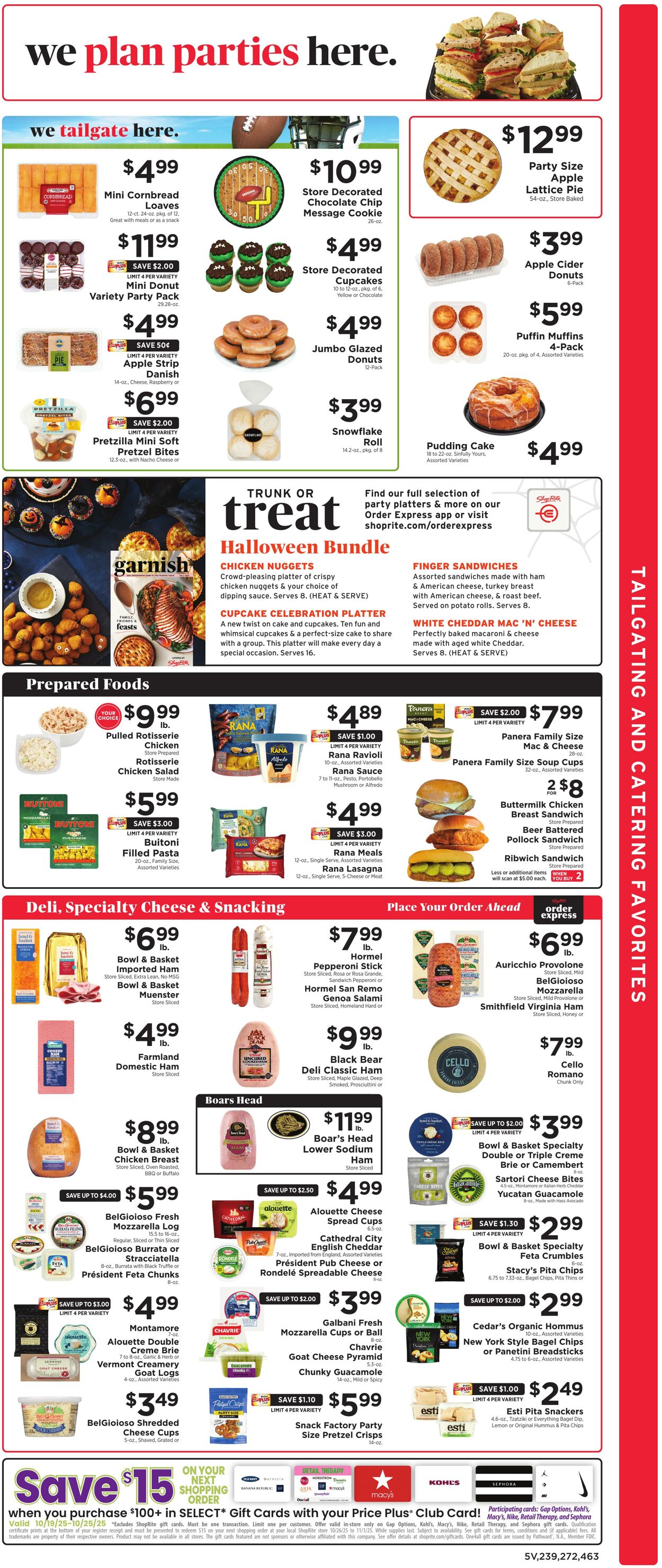 Catalogue ShopRite from 10/16/2025