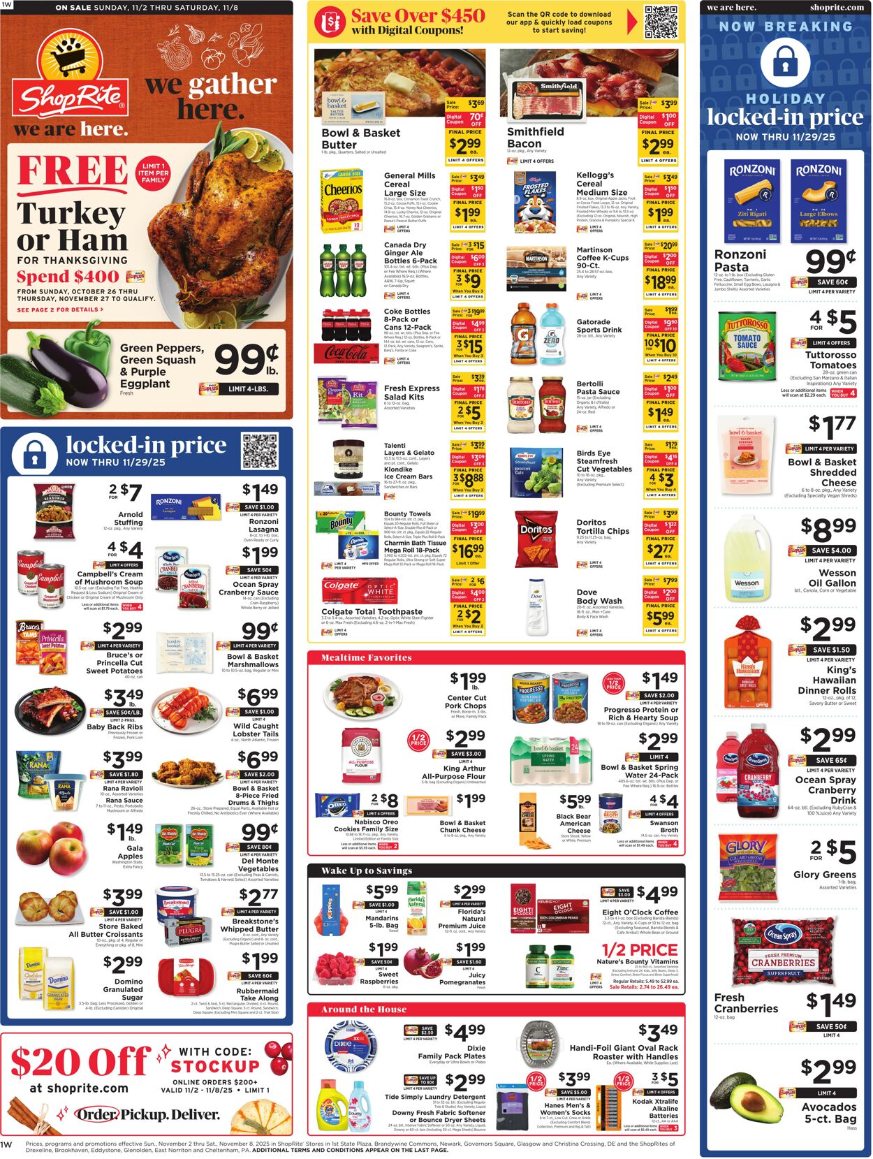 Catalogue ShopRite from 10/30/2025