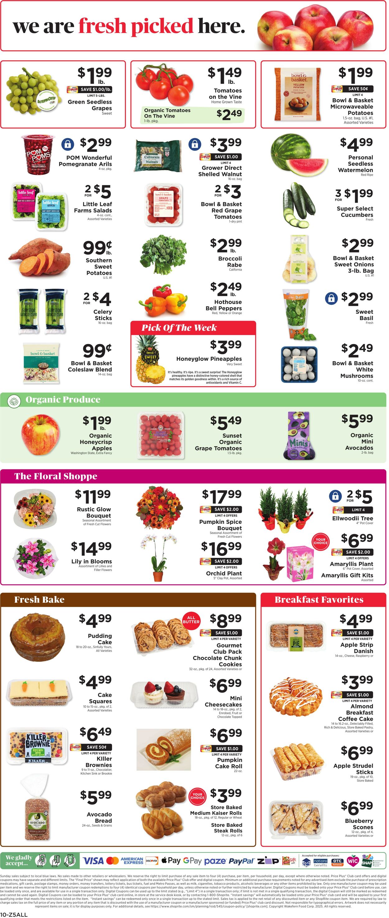 Catalogue ShopRite from 10/30/2025