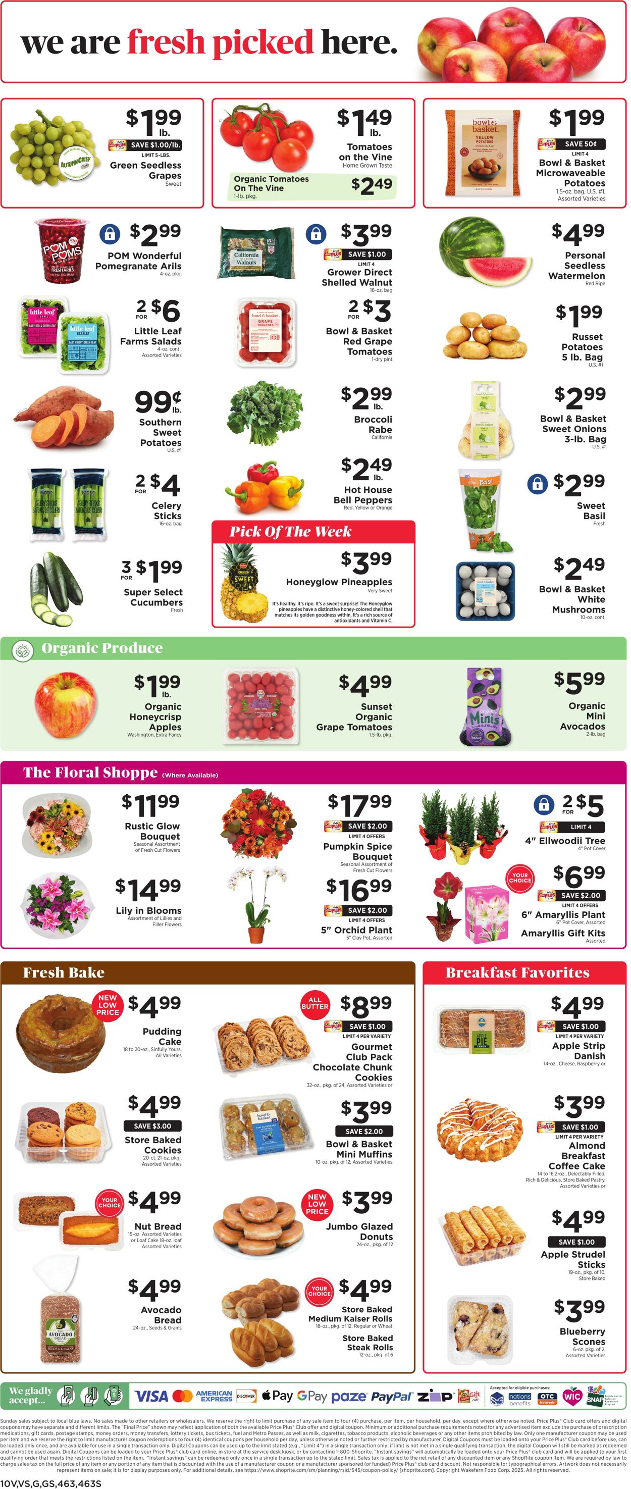 Catalogue ShopRite from 10/30/2025