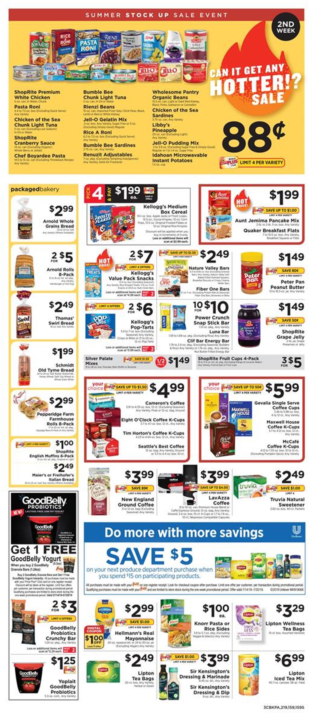 Catalogue ShopRite from 07/14/2019