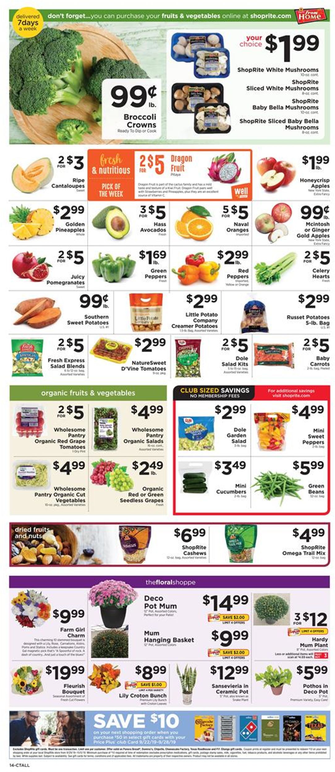 Catalogue ShopRite from 09/22/2019