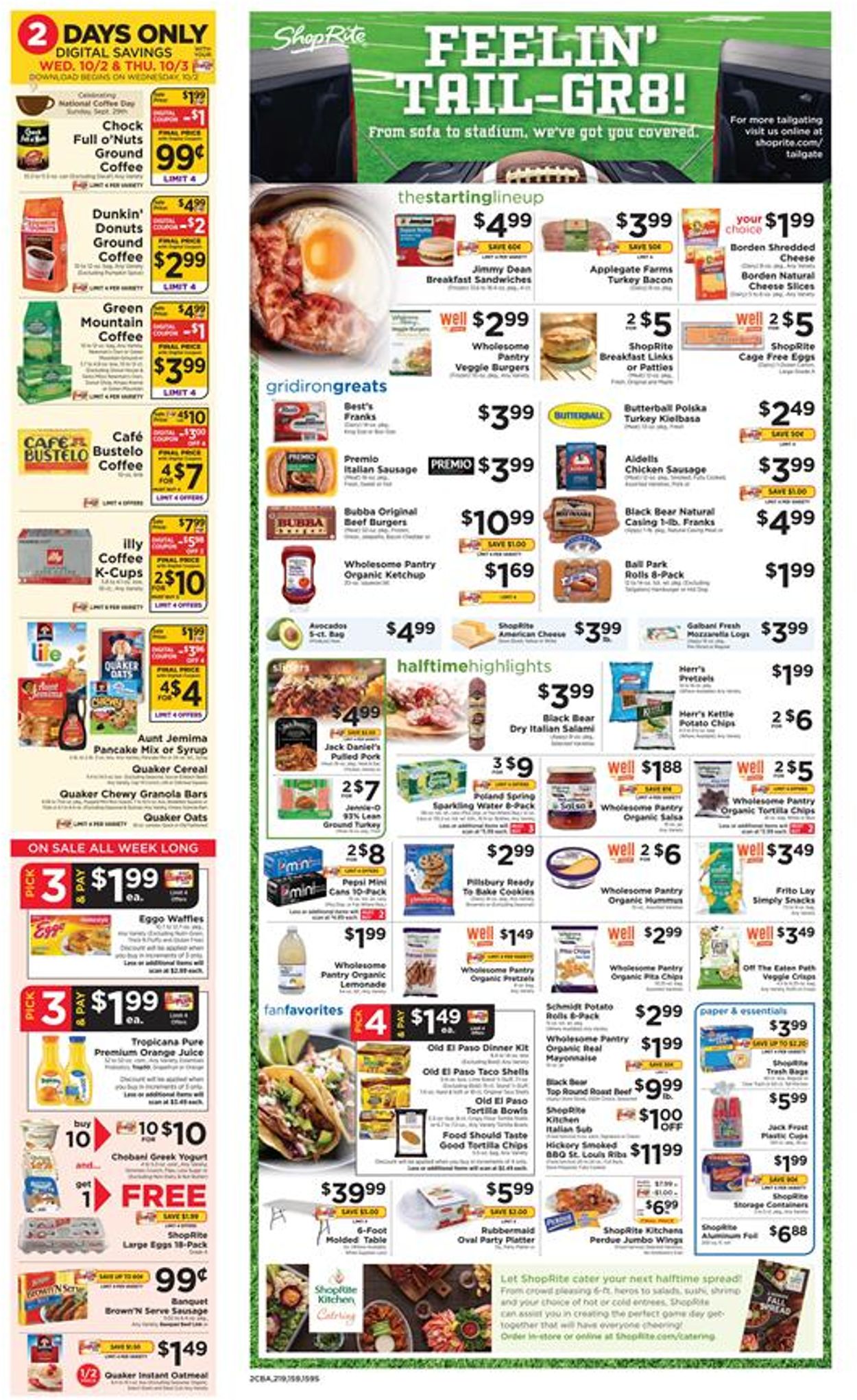 Catalogue ShopRite from 09/29/2019