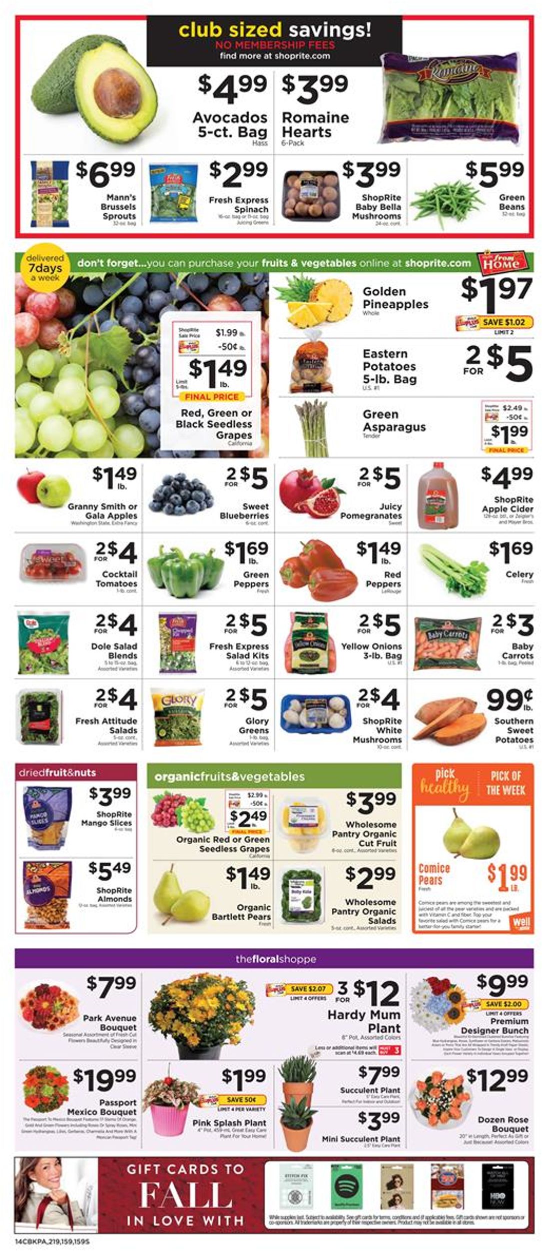 ShopRite Current weekly ad 09/29 - 10/05/2019 [14] - frequent-ads.com