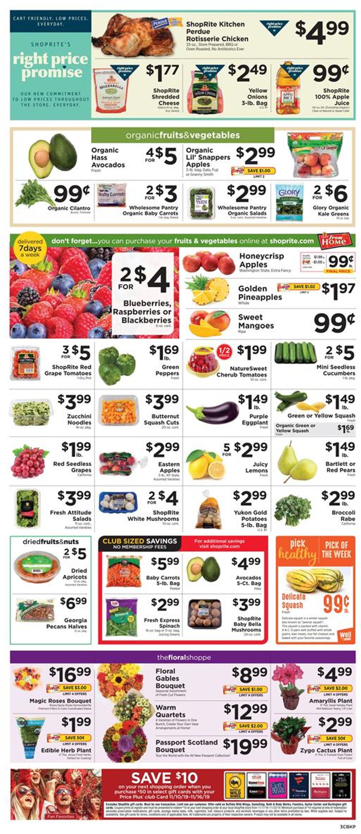ShopRite Current weekly ad 11/10 - 11/16/2019 [3] - frequent-ads.com